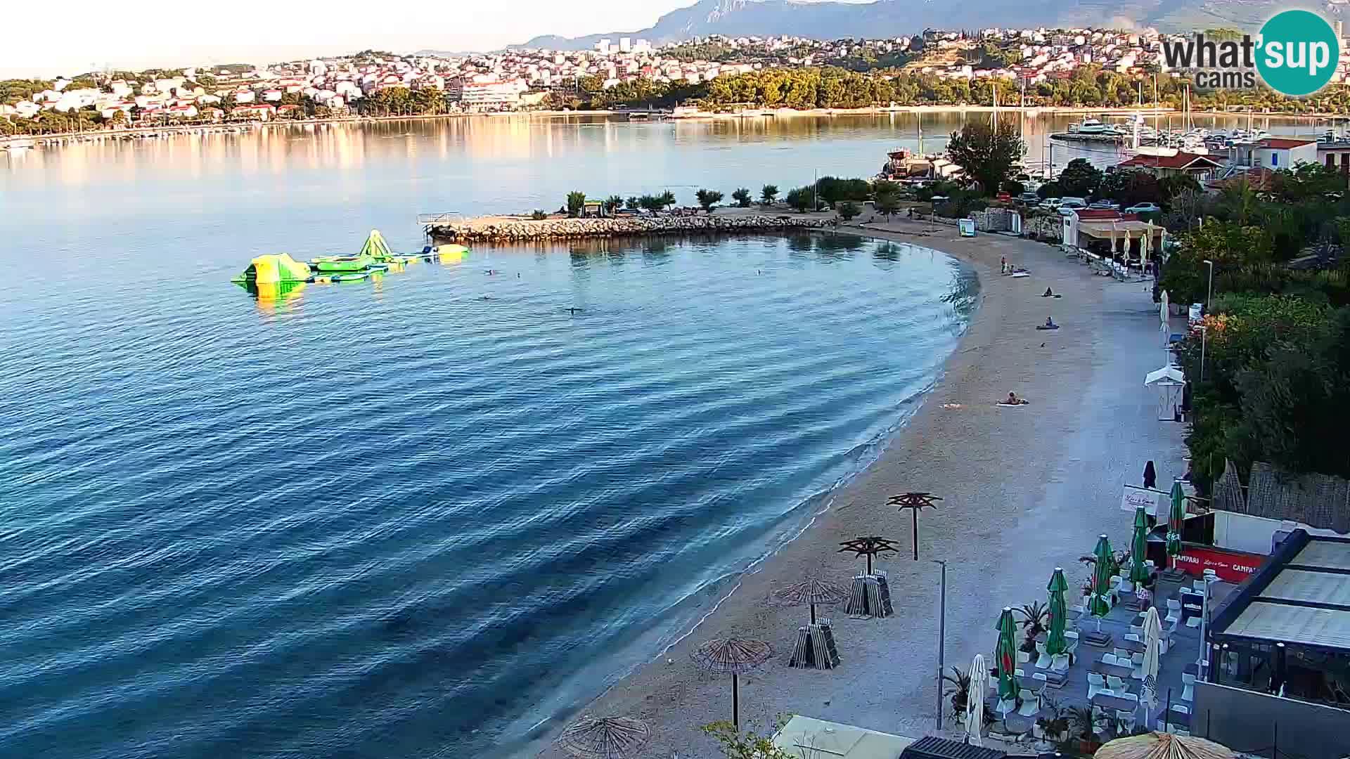 Podstrana Strand Webcam – Liveblick vom Hotel Split