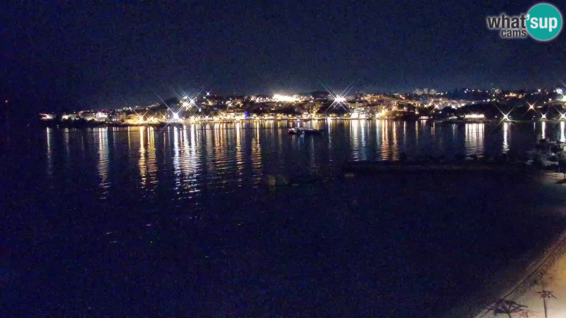 Webcam Playa de Podstrana – Vista en directo desde Hotel Split