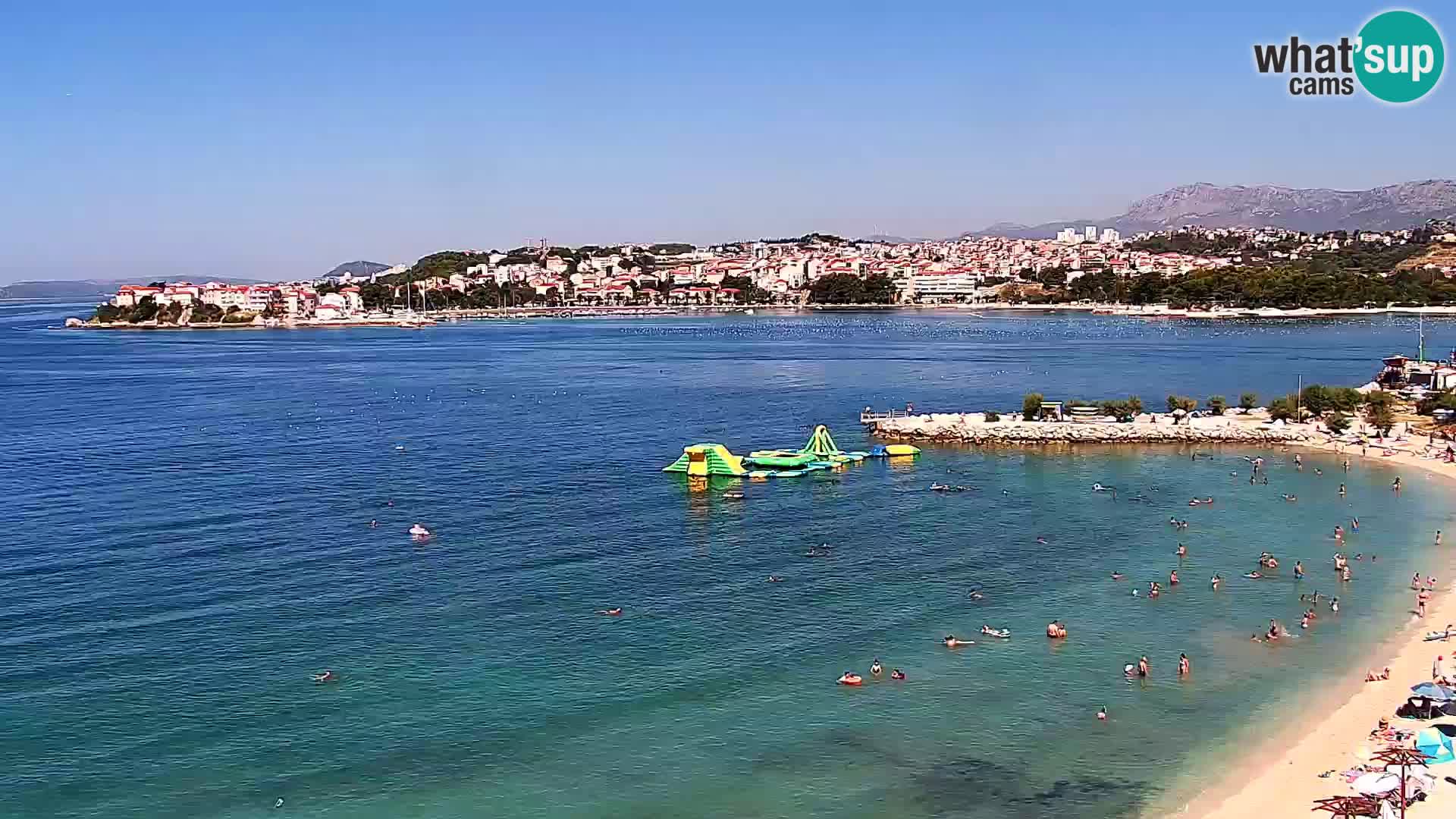Podstrana Beach Webcam – Live View from Hotel Split