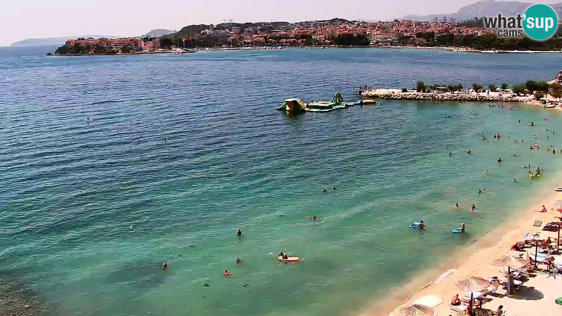 Spletna kamera Plaža Podstrana – Pogled v živo