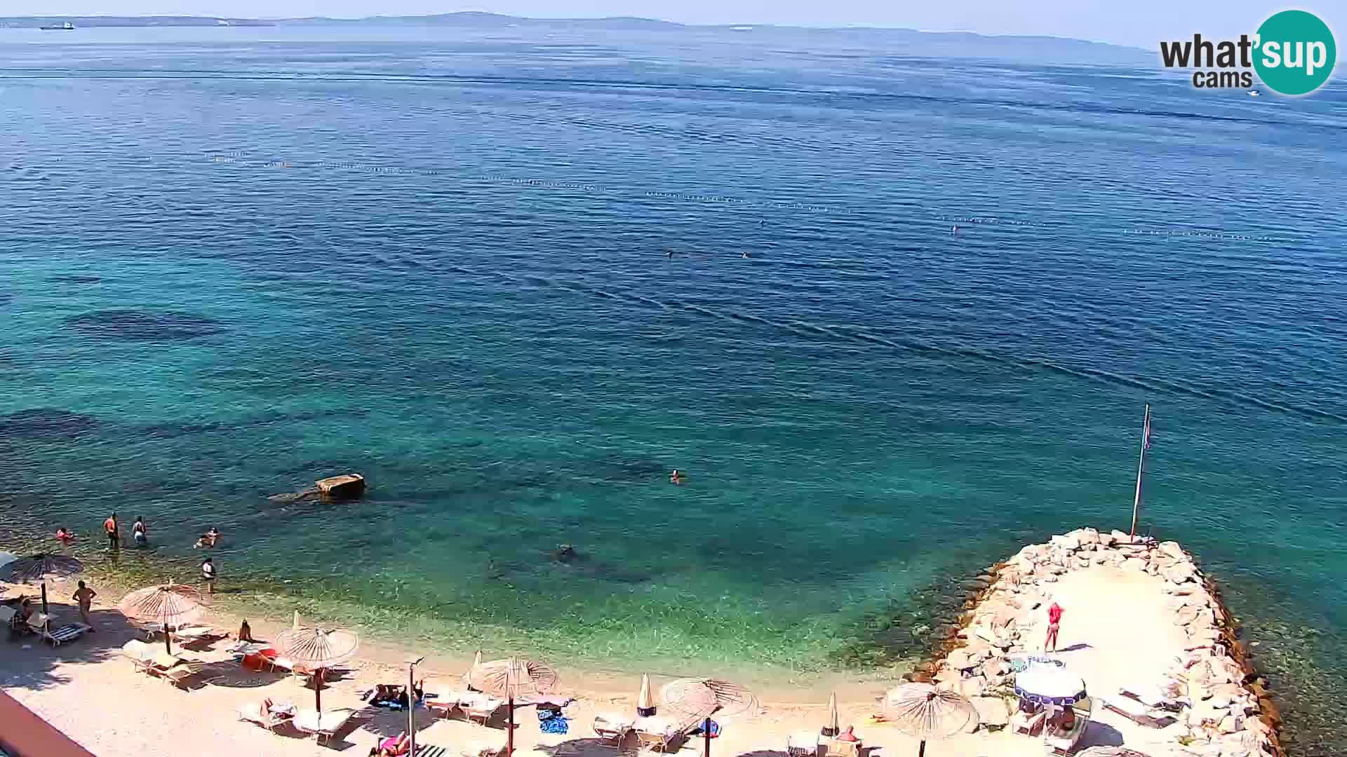 Podstrana Beach Webcam – Live View from Hotel Split
