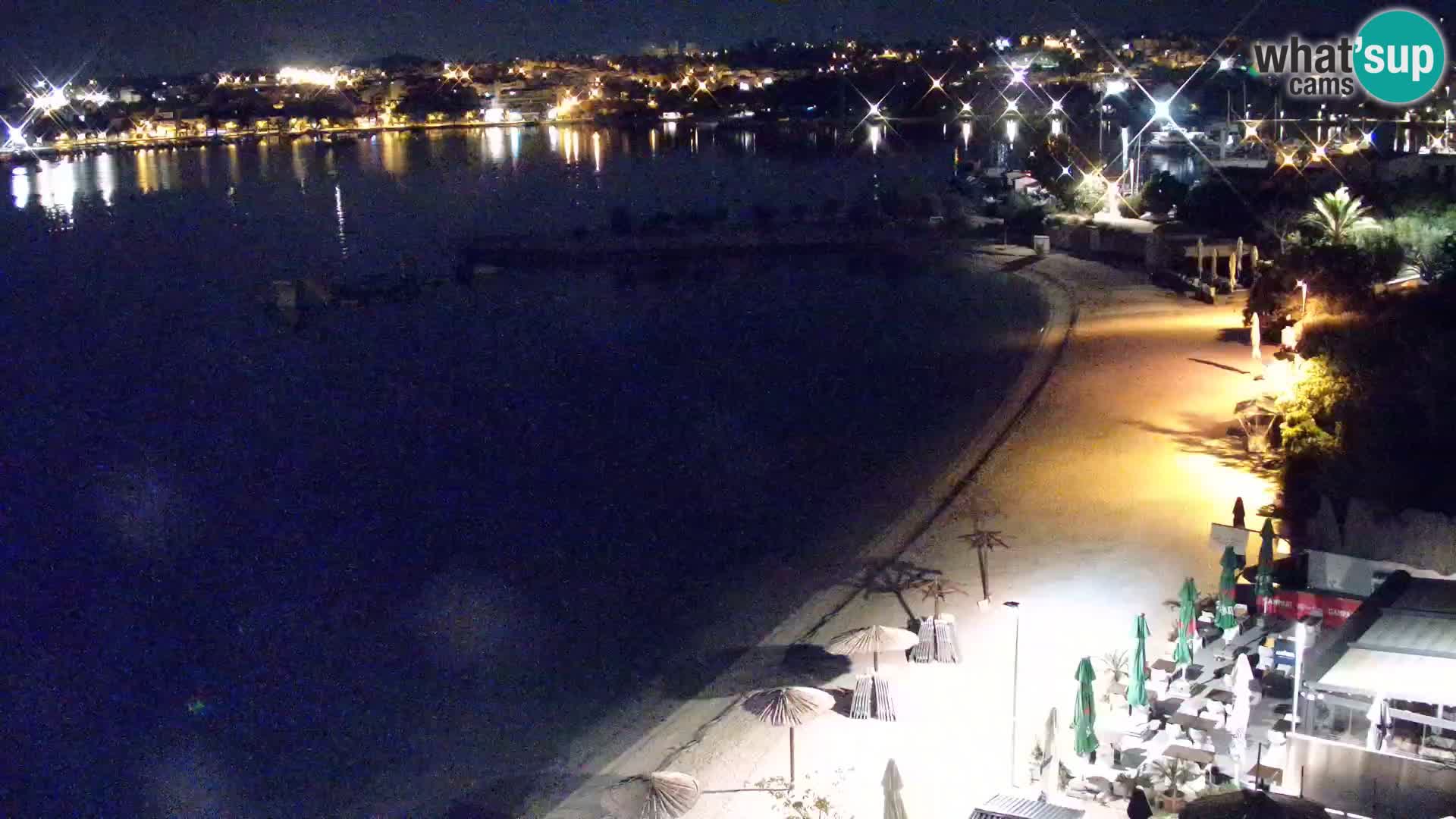 Webcam plage de Podstrana – Vue en direct depuis Hotel Split