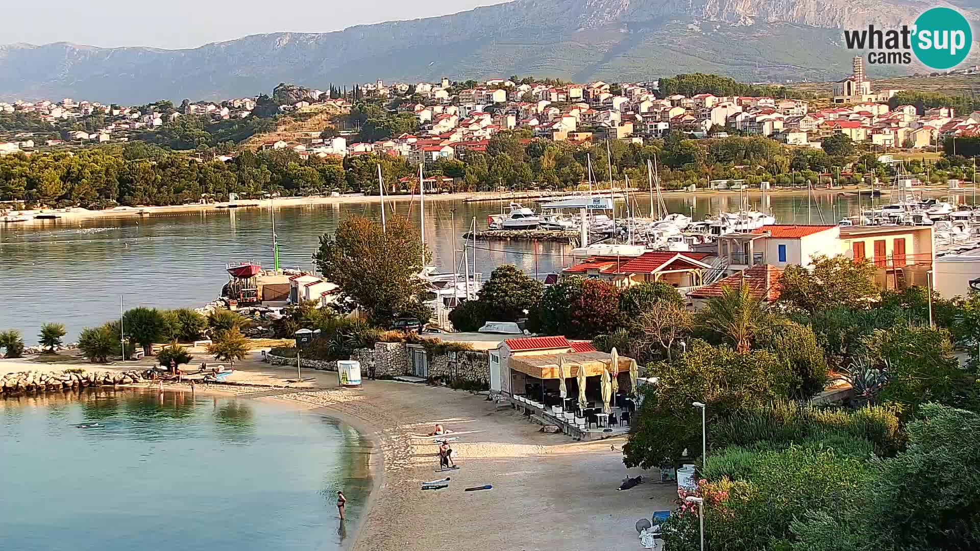 Podstrana Strand Webcam – Liveblick vom Hotel Split