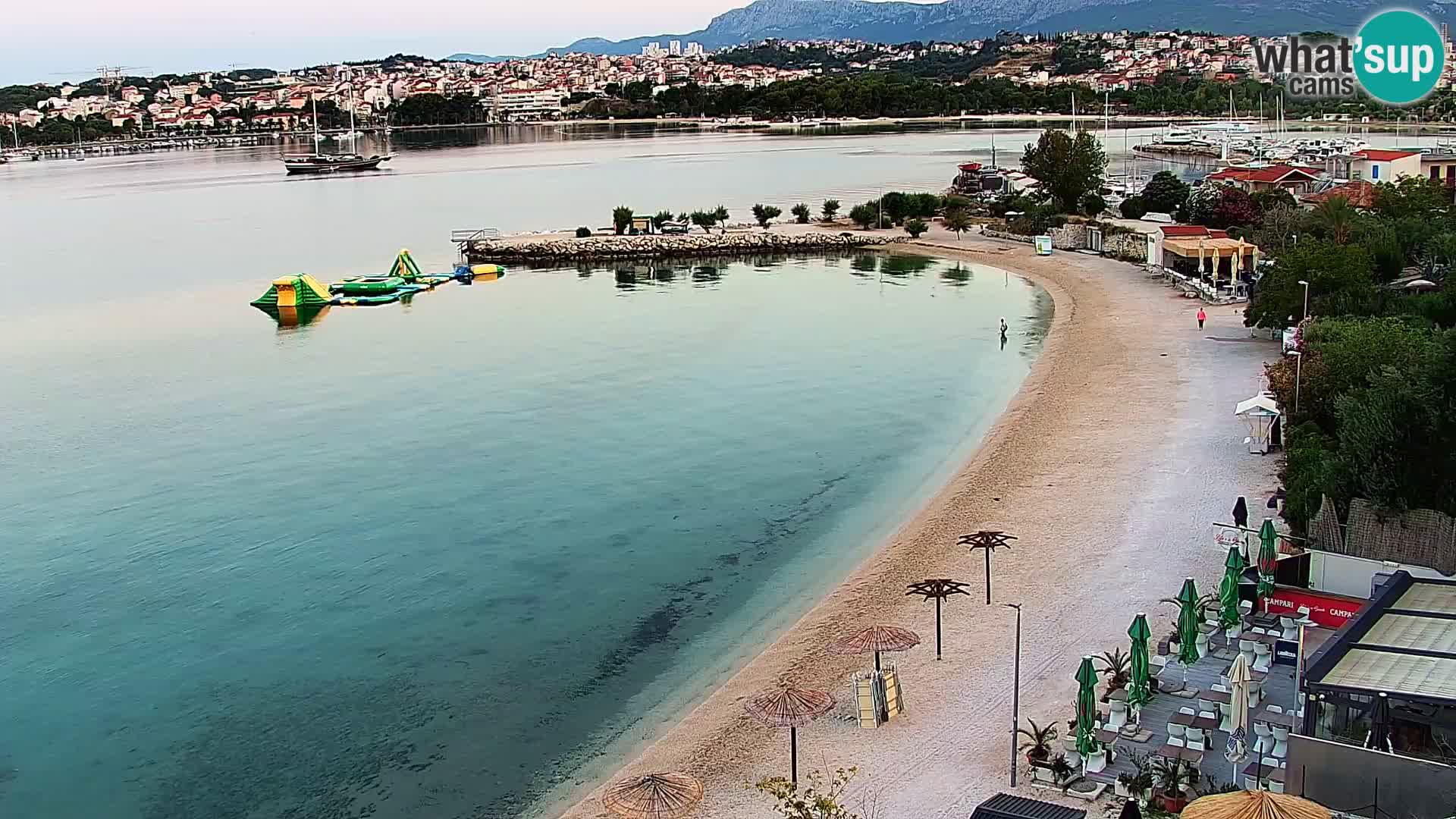Webcam Playa de Podstrana – Vista en directo desde Hotel Split
