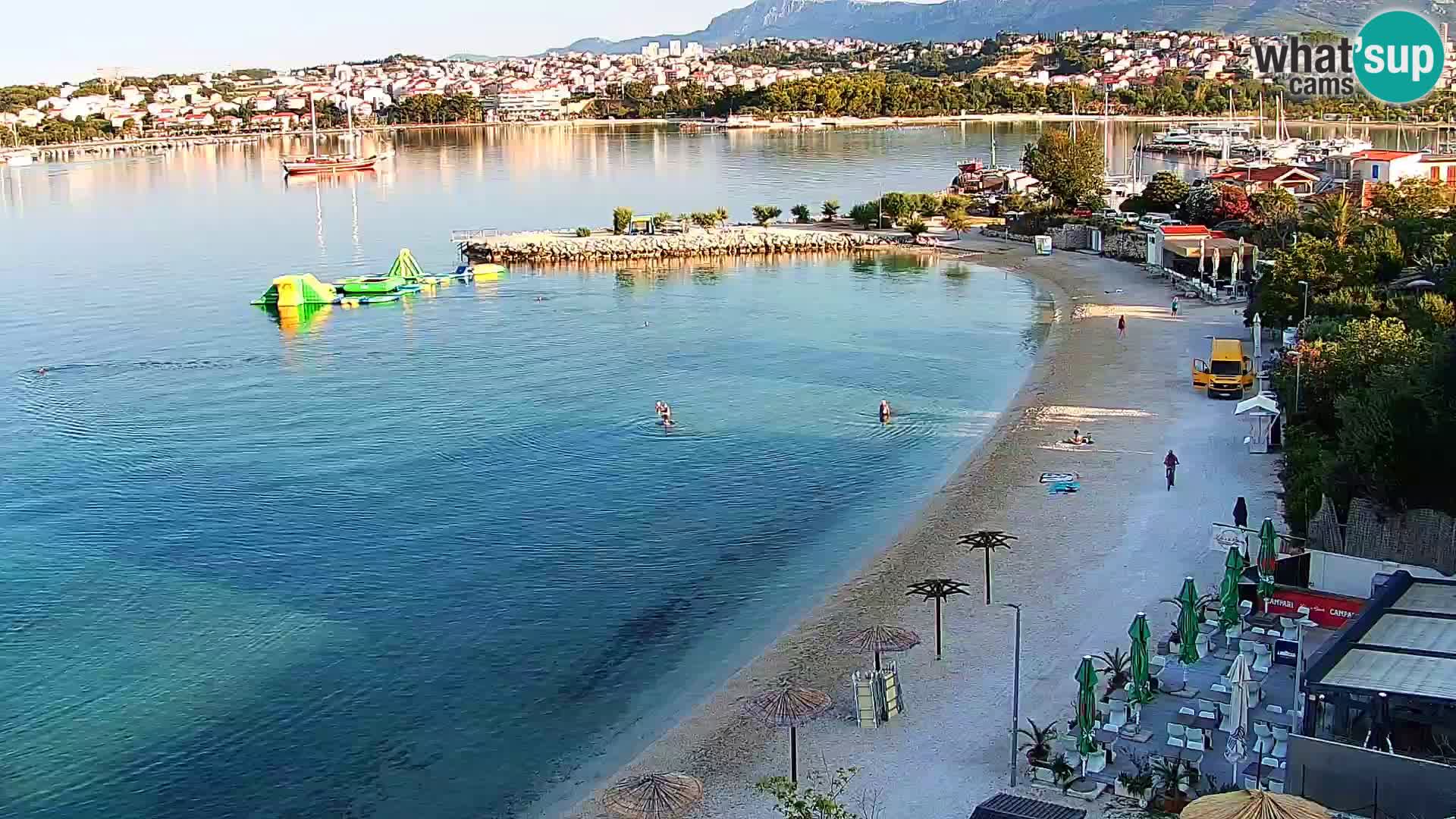Podstrana Beach Webcam – Live View from Hotel Split