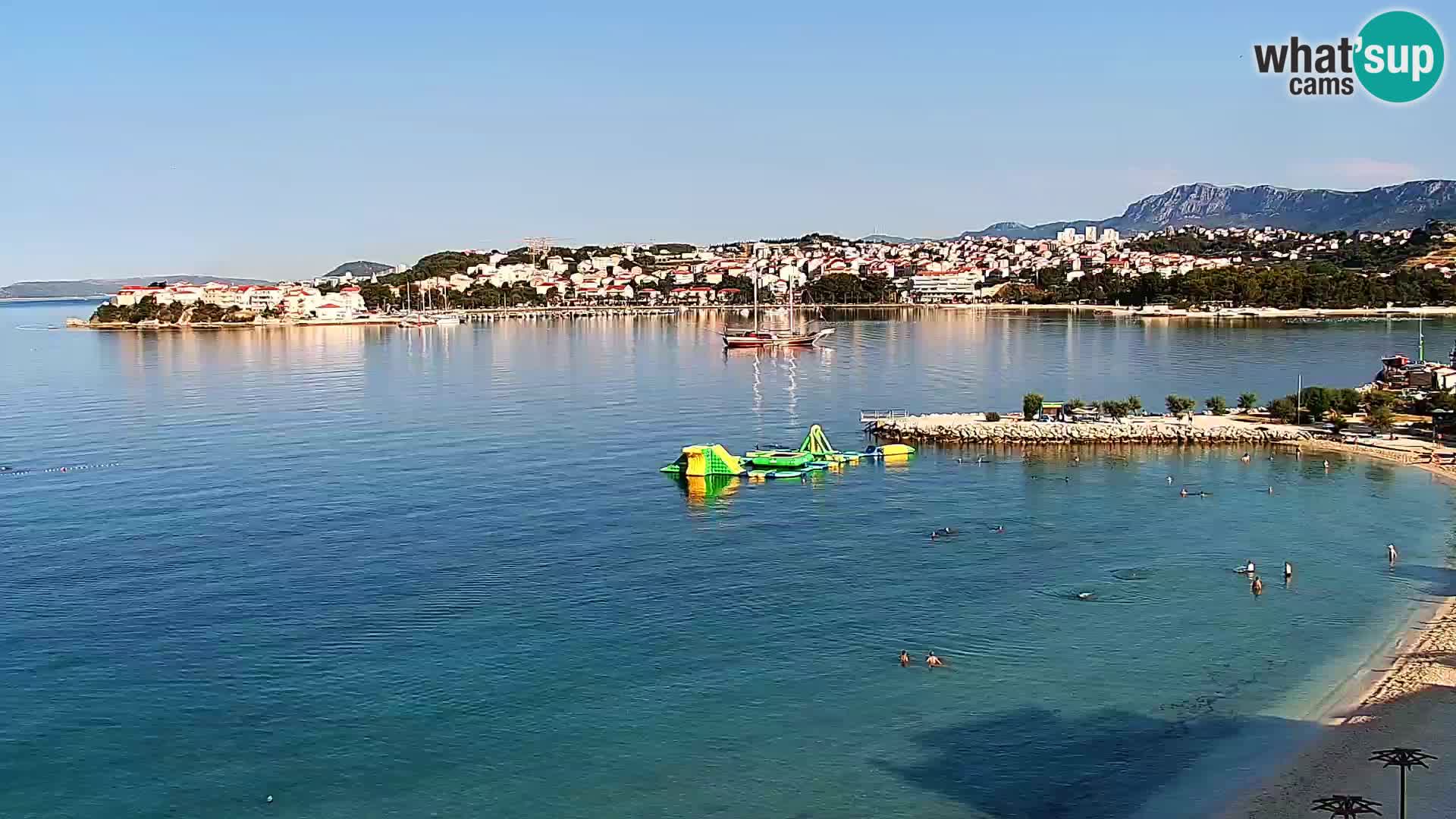 Podstrana Beach Webcam – Live View from Hotel Split