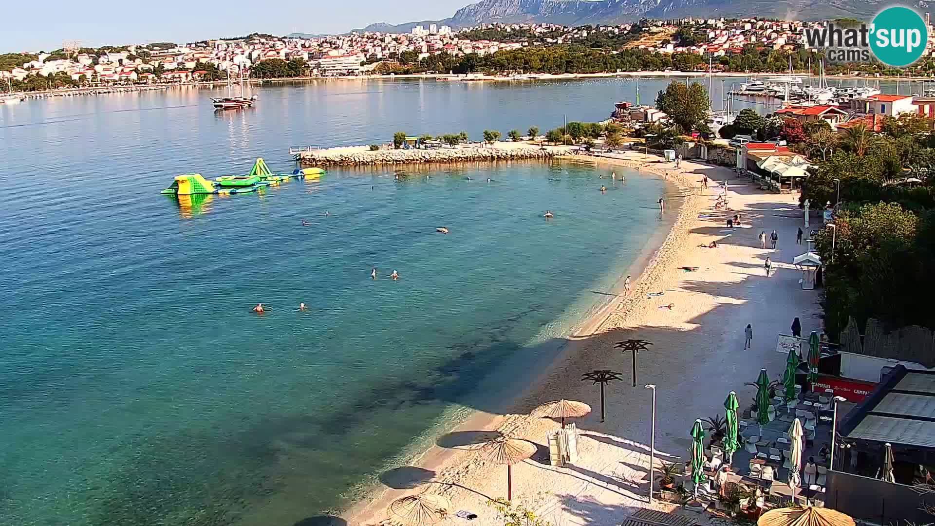 Podstrana Beach Webcam – Live View from Hotel Split