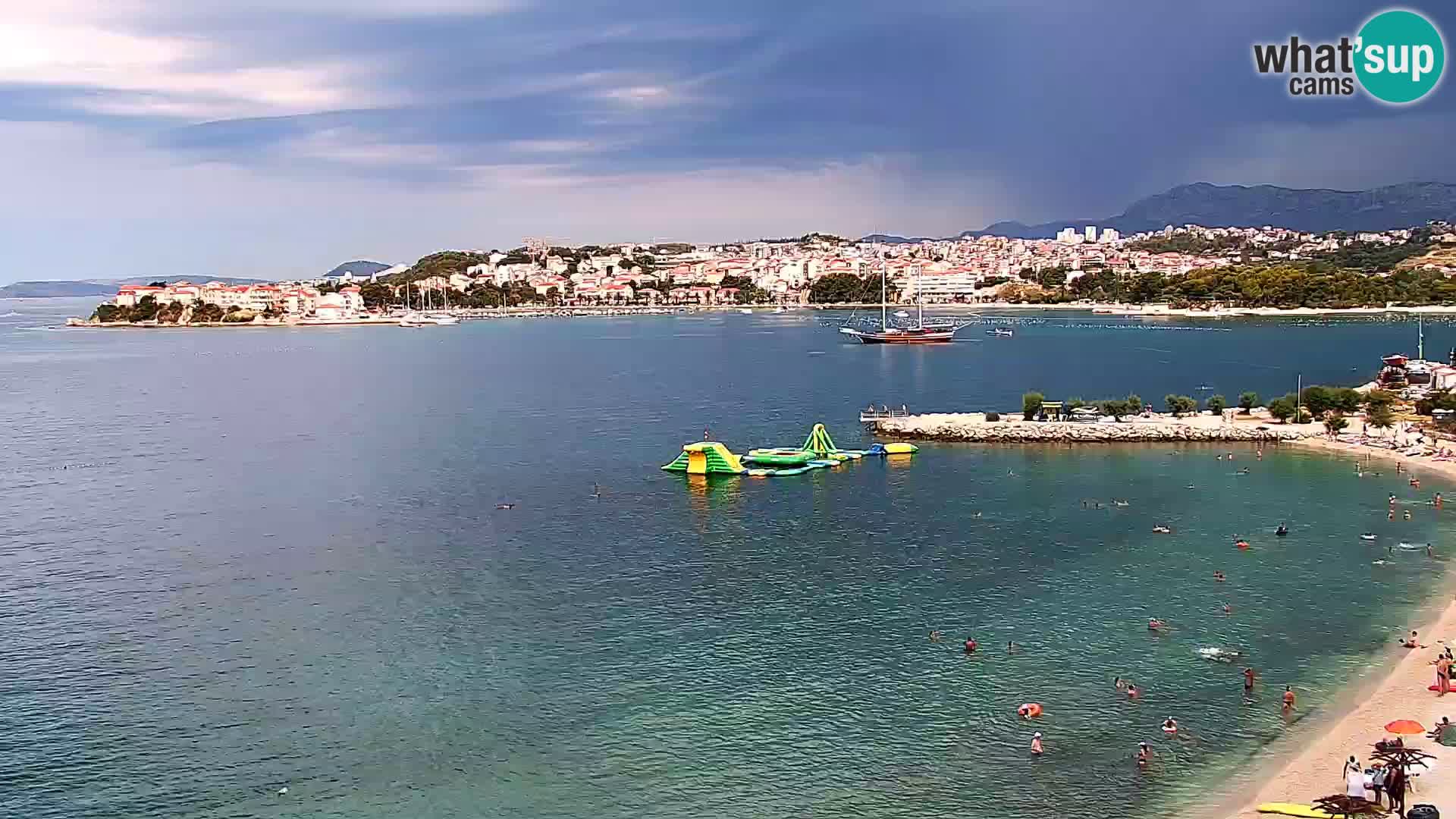 Webcam Playa de Podstrana – Vista en directo desde Hotel Split