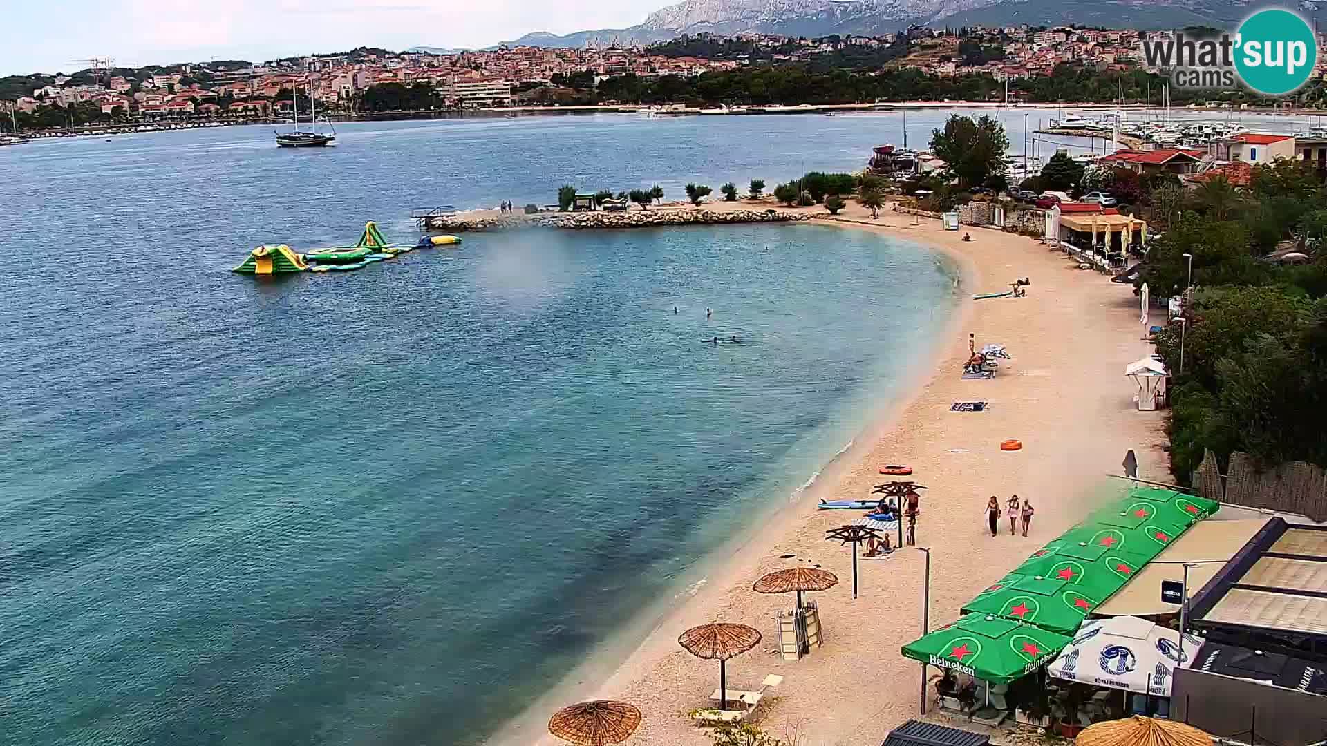 Webcam Playa de Podstrana – Vista en directo desde Hotel Split