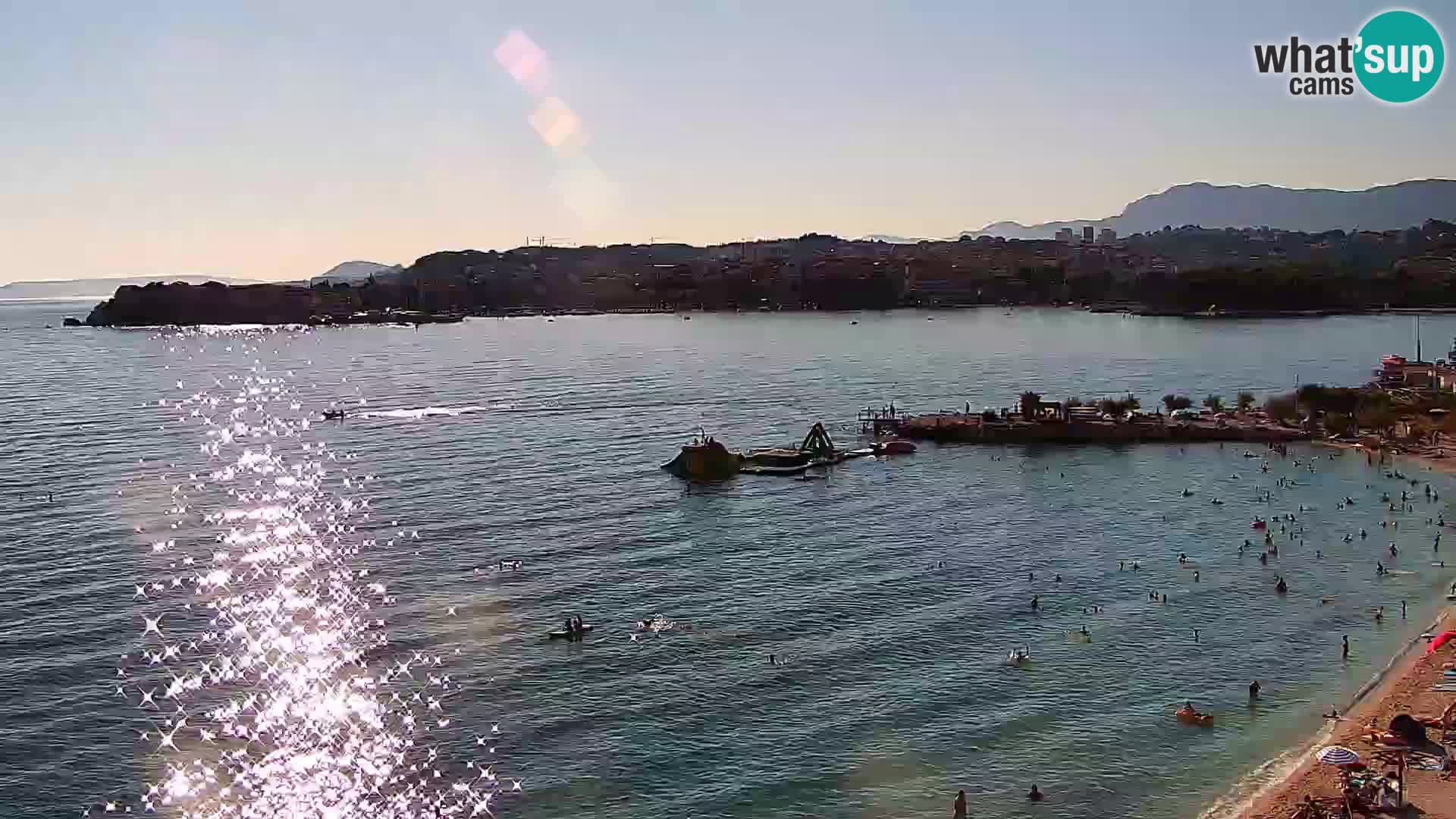 Podstrana Strand Webcam – Liveblick vom Hotel Split