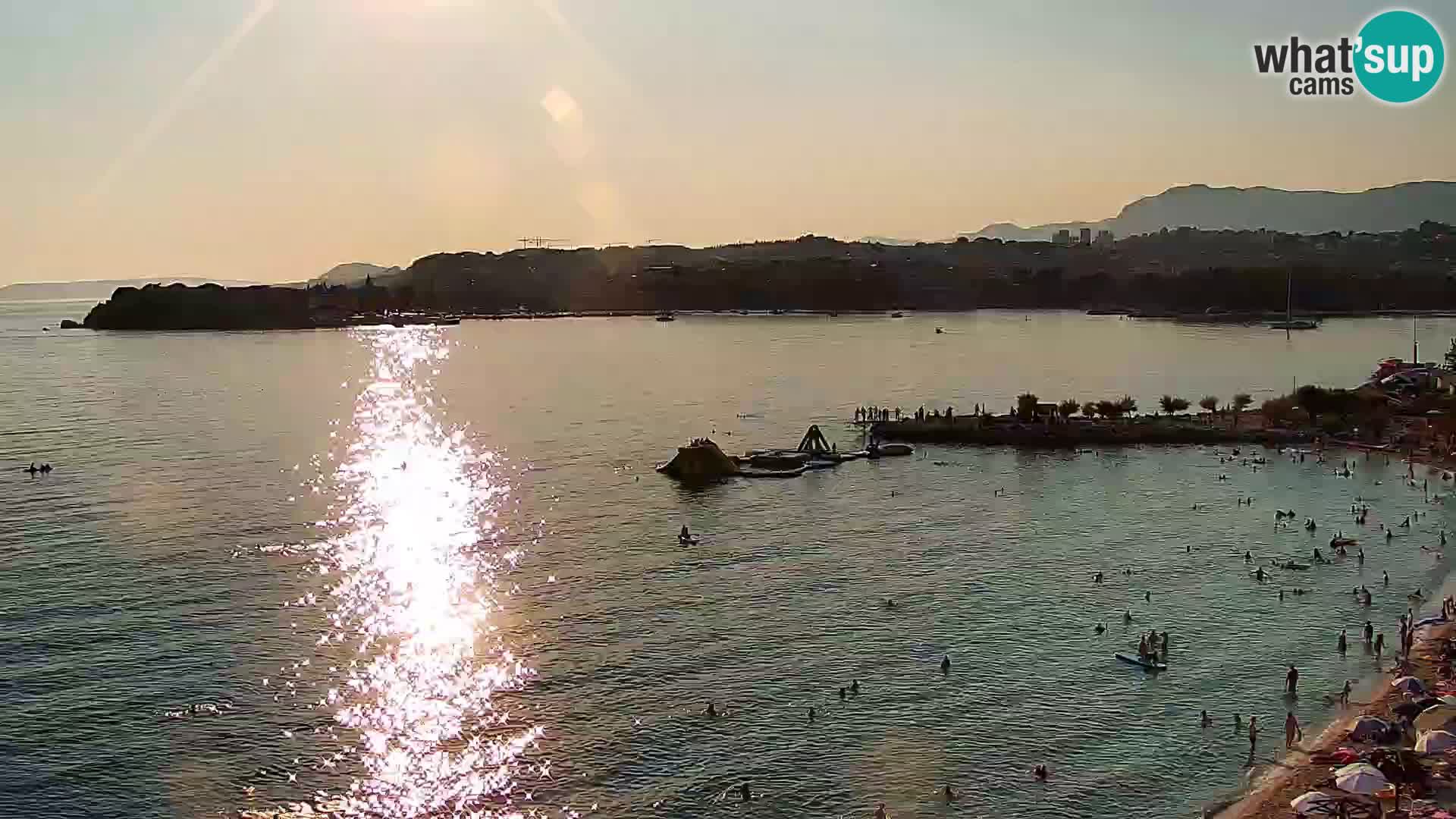 Web kamera Plaža Podstrana – Pogled uživo