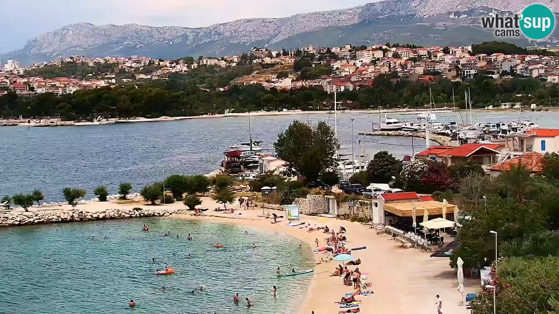 Podstrana Beach Webcam – Live View from Hotel Split
