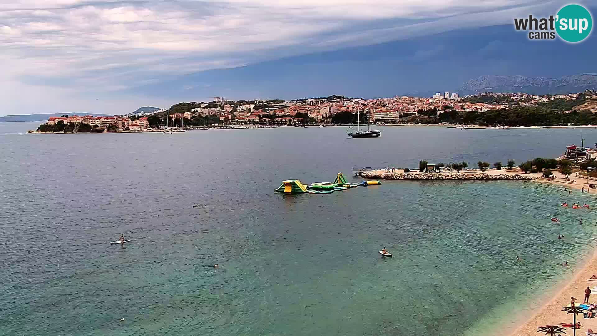 Webcam Playa de Podstrana – Vista en directo desde Hotel Split