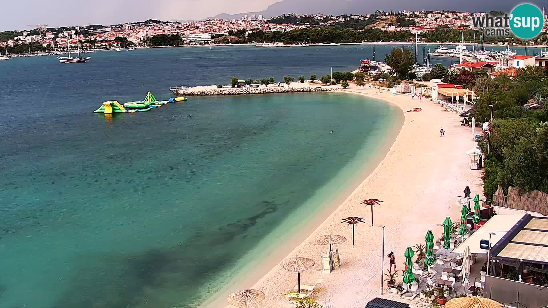 Webcam Playa de Podstrana – Vista en directo desde Hotel Split