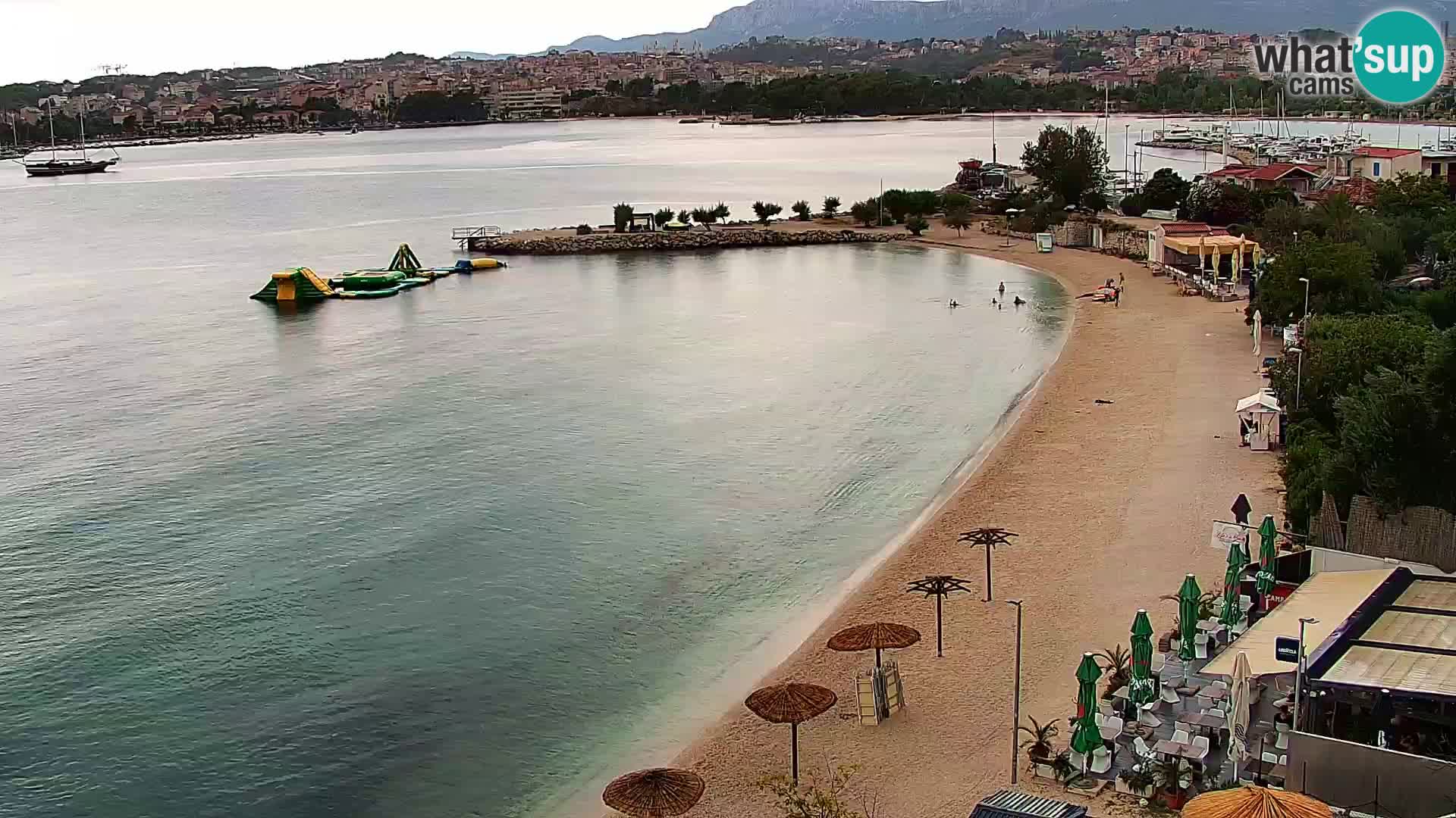 Webcam Playa de Podstrana – Vista en directo desde Hotel Split