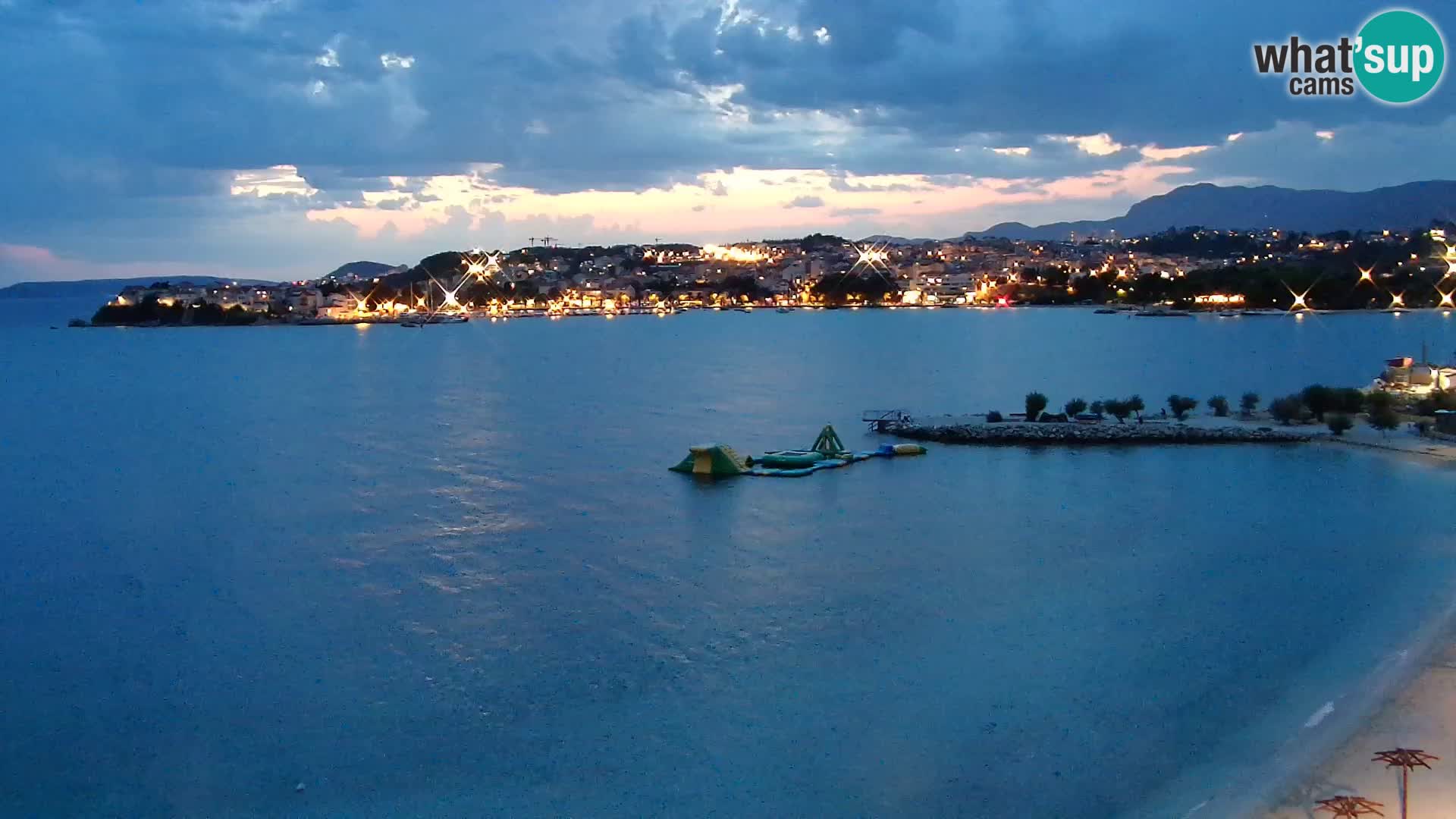 Podstrana Strand Webcam – Liveblick vom Hotel Split