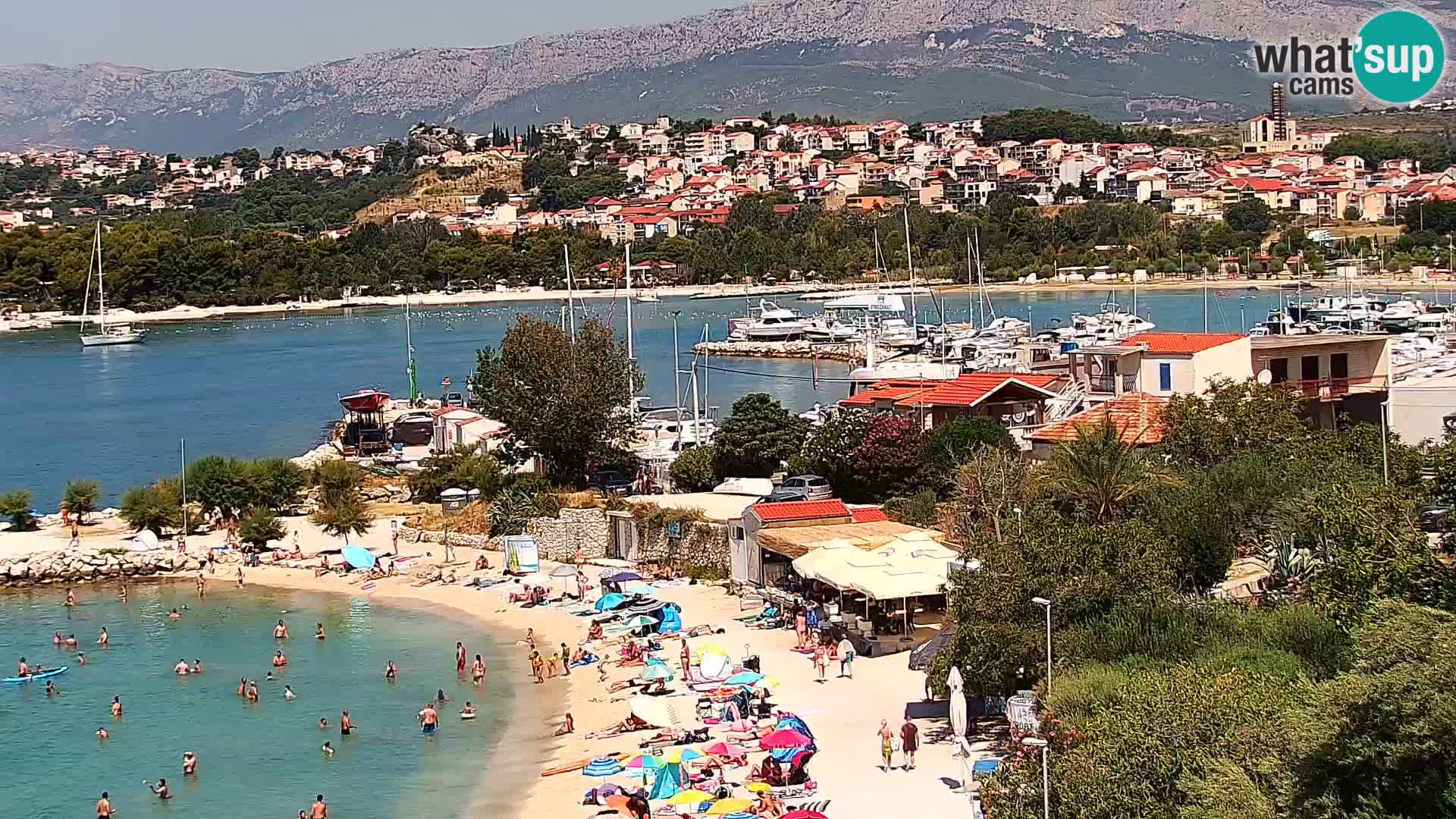 Podstrana Beach Webcam – Live View from Hotel Split