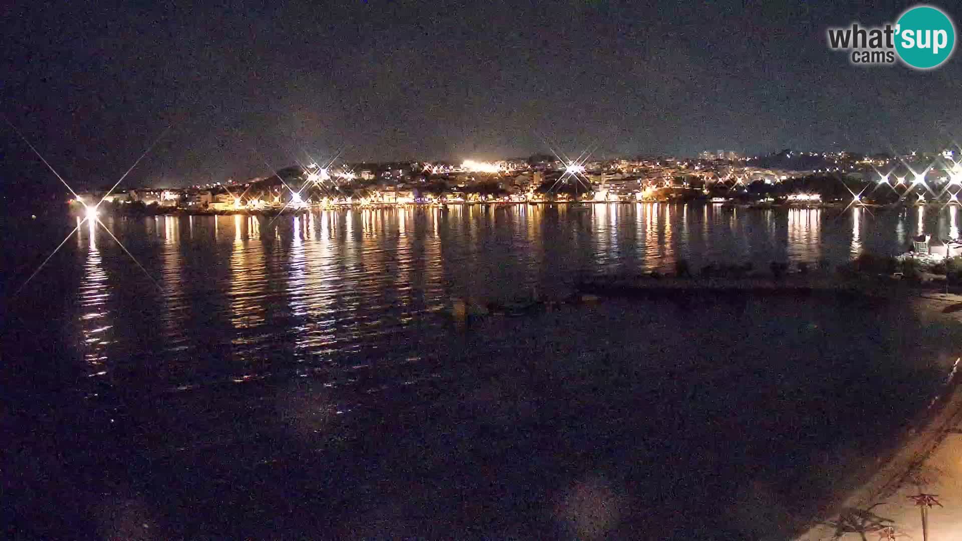 Webcam Playa de Podstrana – Vista en directo desde Hotel Split