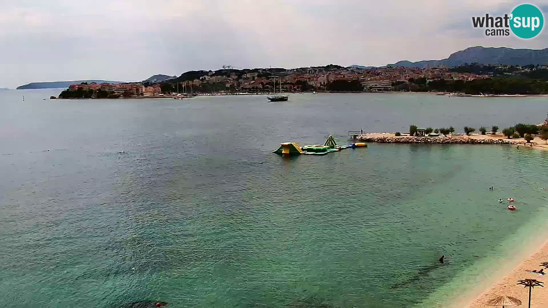 Podstrana Strand Webcam – Liveblick vom Hotel Split