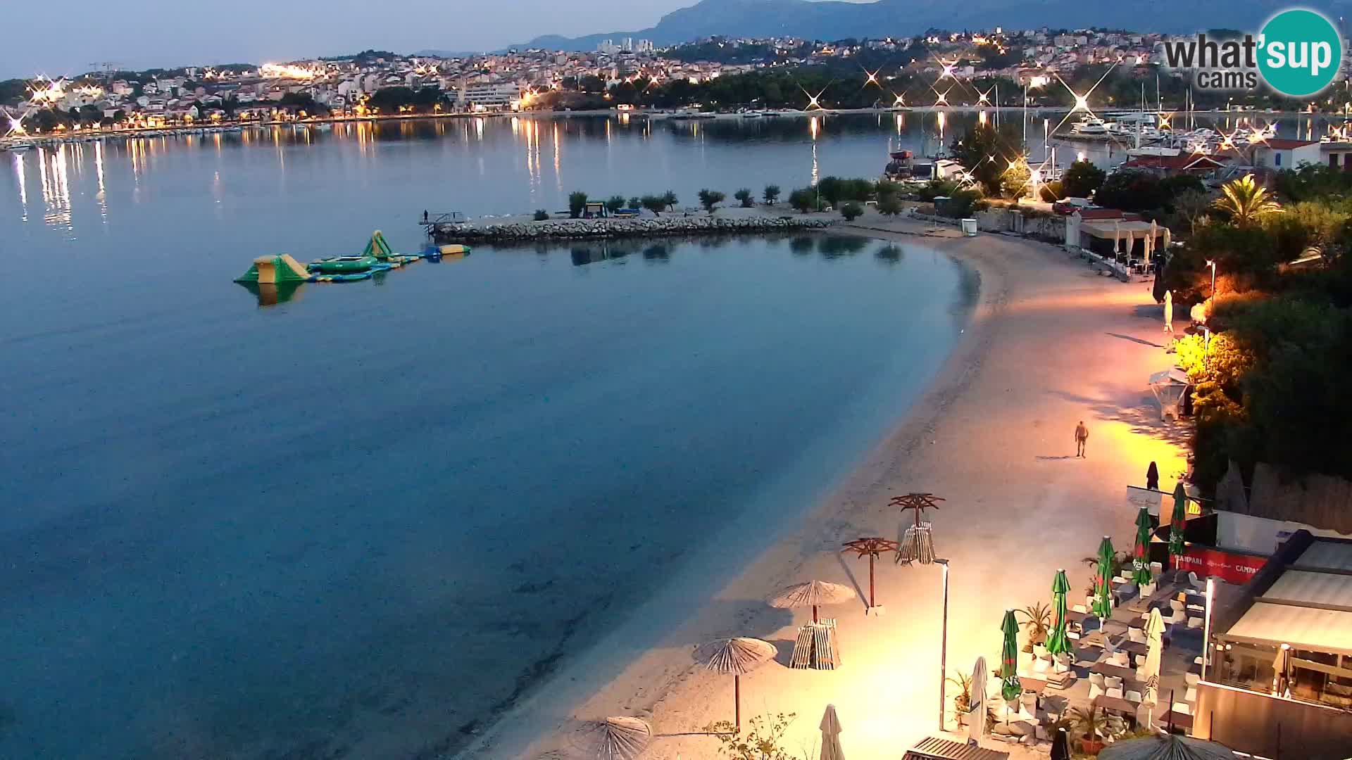 Webcam plage de Podstrana – Vue en direct depuis Hotel Split