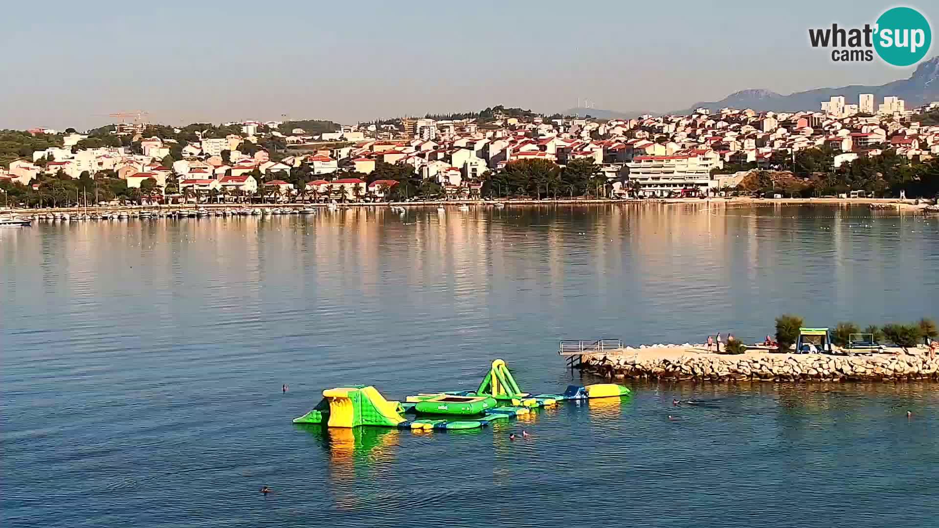 Podstrana Strand Webcam – Liveblick vom Hotel Split