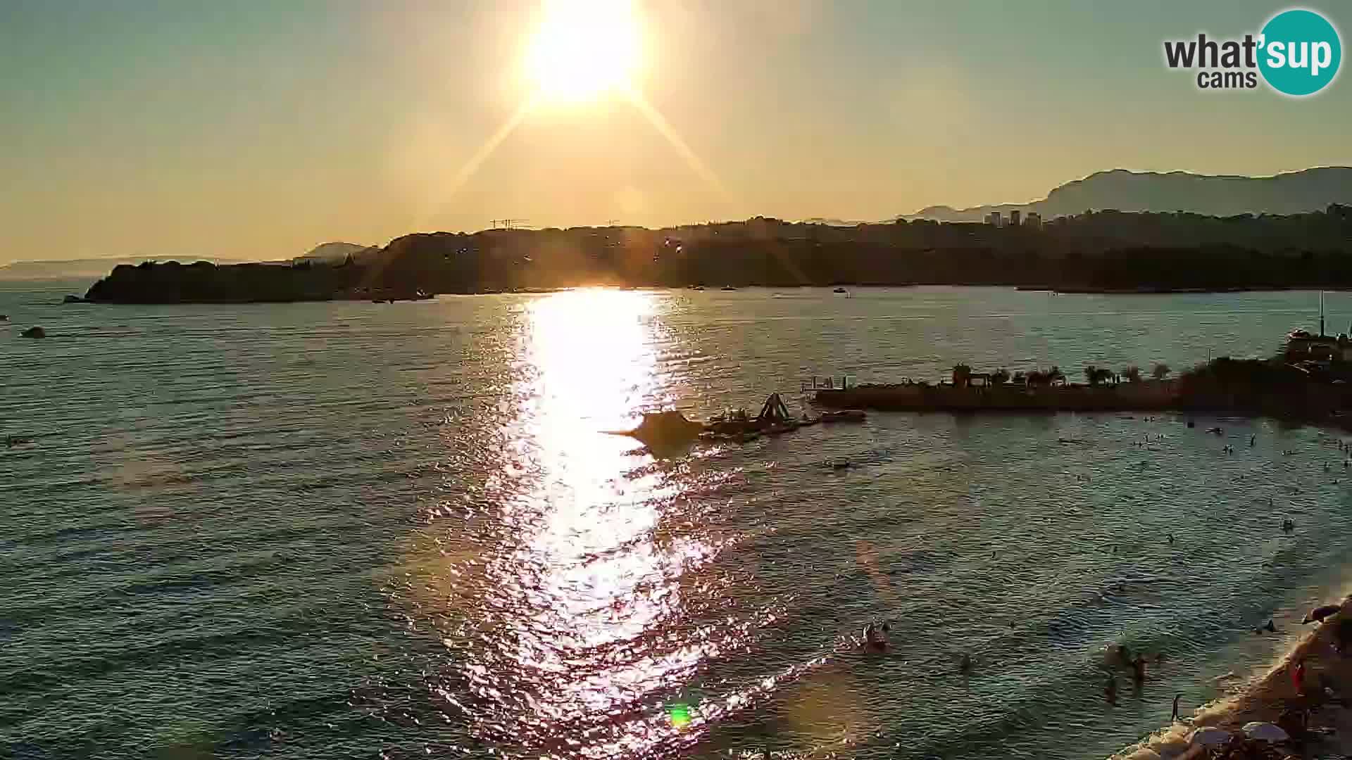 Webcam plage de Podstrana – Vue en direct depuis Hotel Split