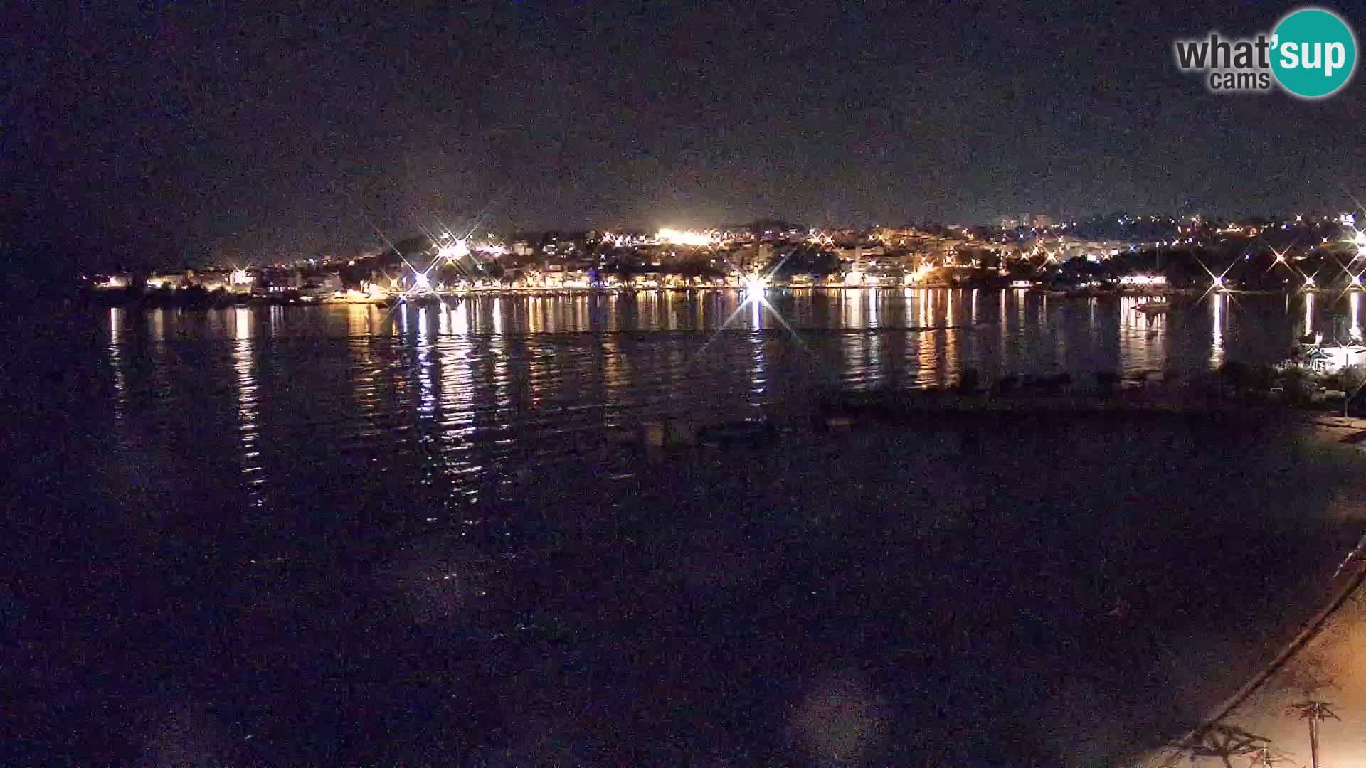 Webcam Playa de Podstrana – Vista en directo desde Hotel Split
