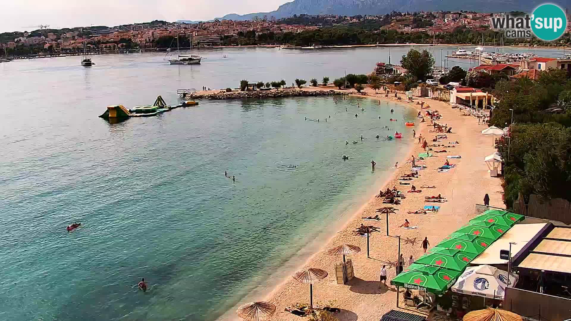 Podstrana Strand Webcam – Liveblick vom Hotel Split
