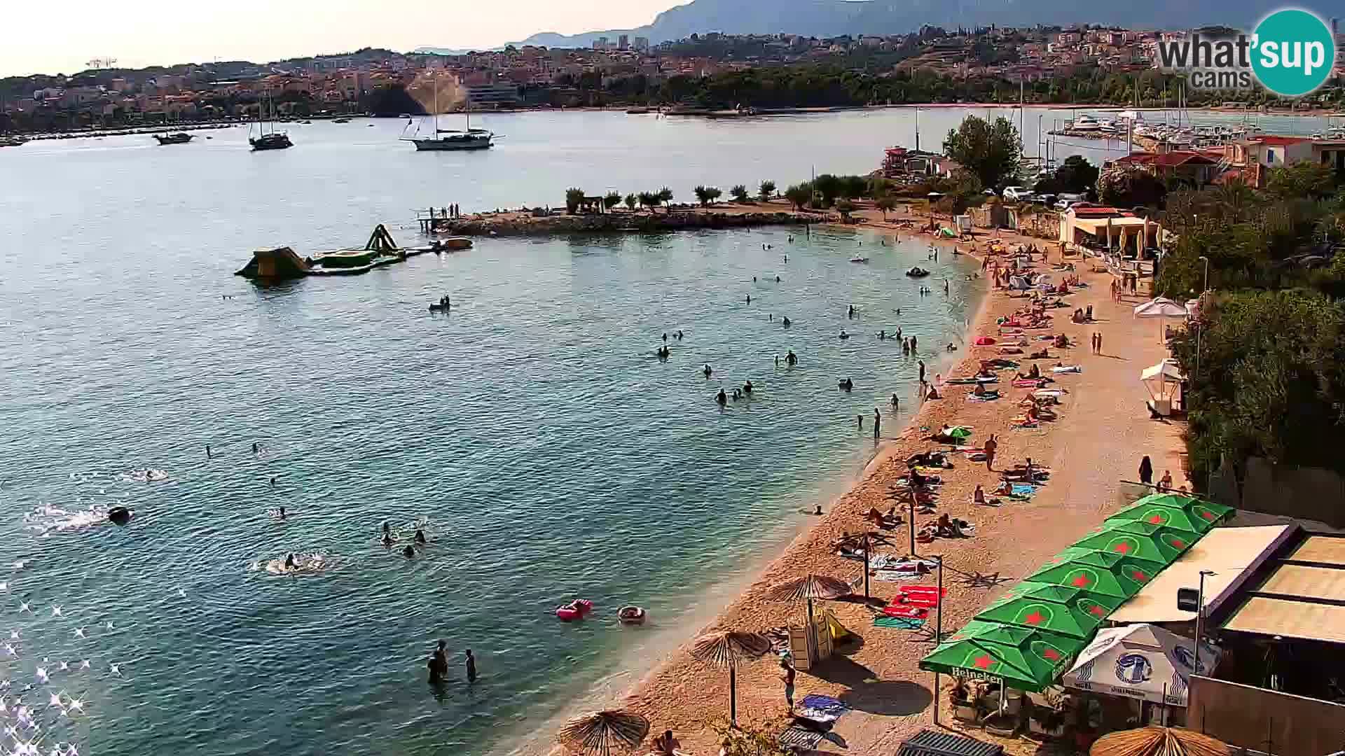Podstrana Strand Webcam – Liveblick vom Hotel Split