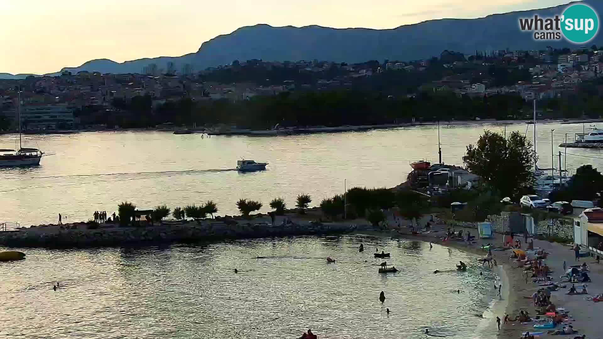 Webcam Playa de Podstrana – Vista en directo desde Hotel Split