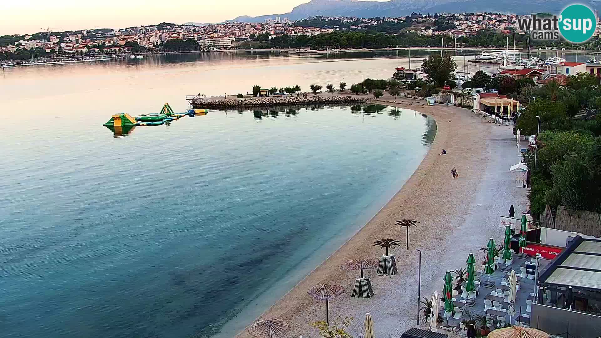 Webcam Playa de Podstrana – Vista en directo desde Hotel Split