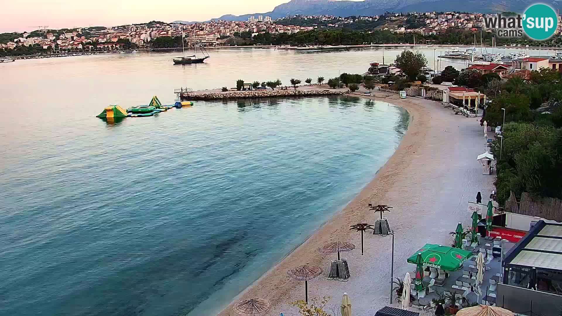 Webcam Playa de Podstrana – Vista en directo desde Hotel Split