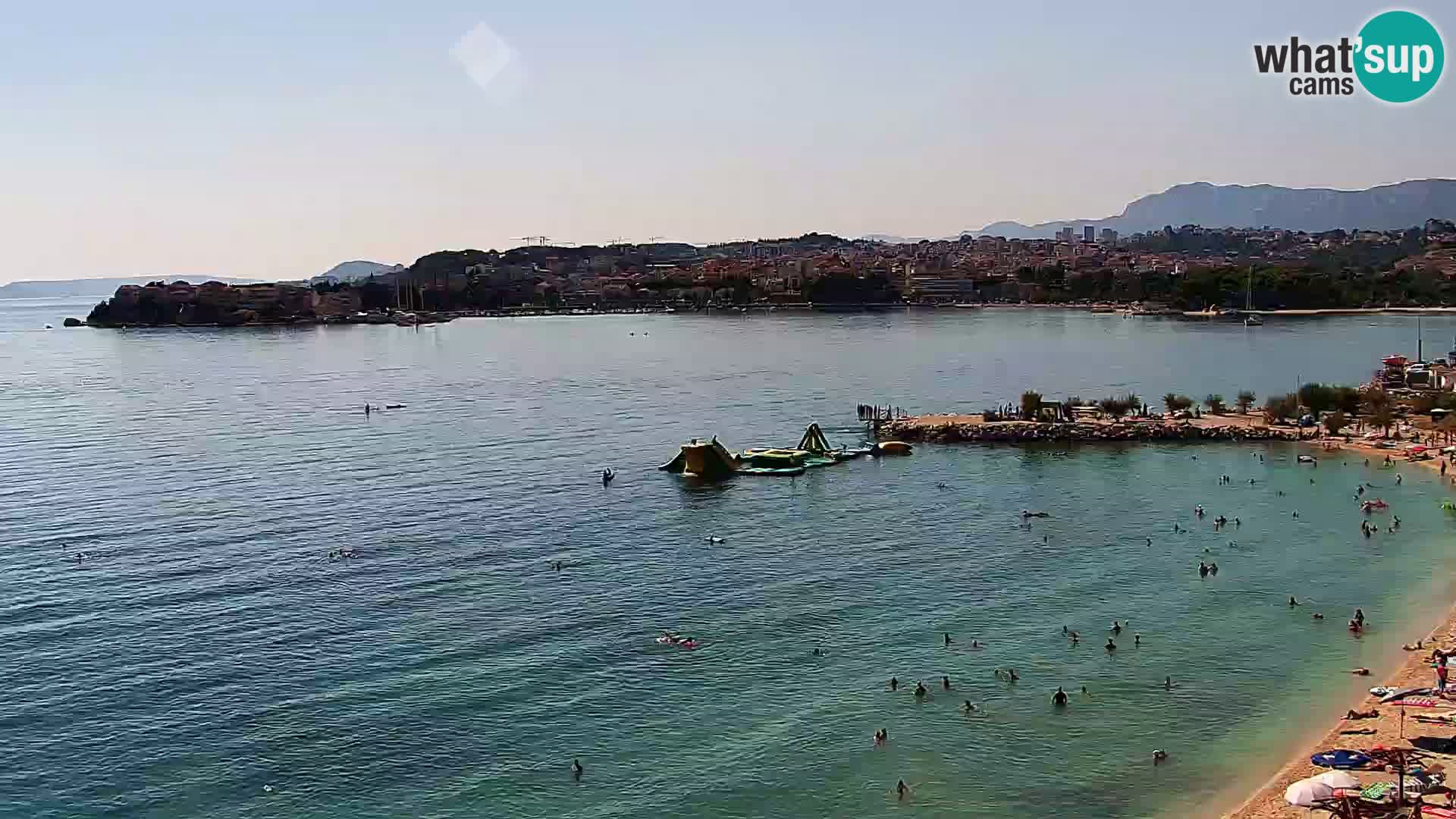 Webcam Playa de Podstrana – Vista en directo desde Hotel Split