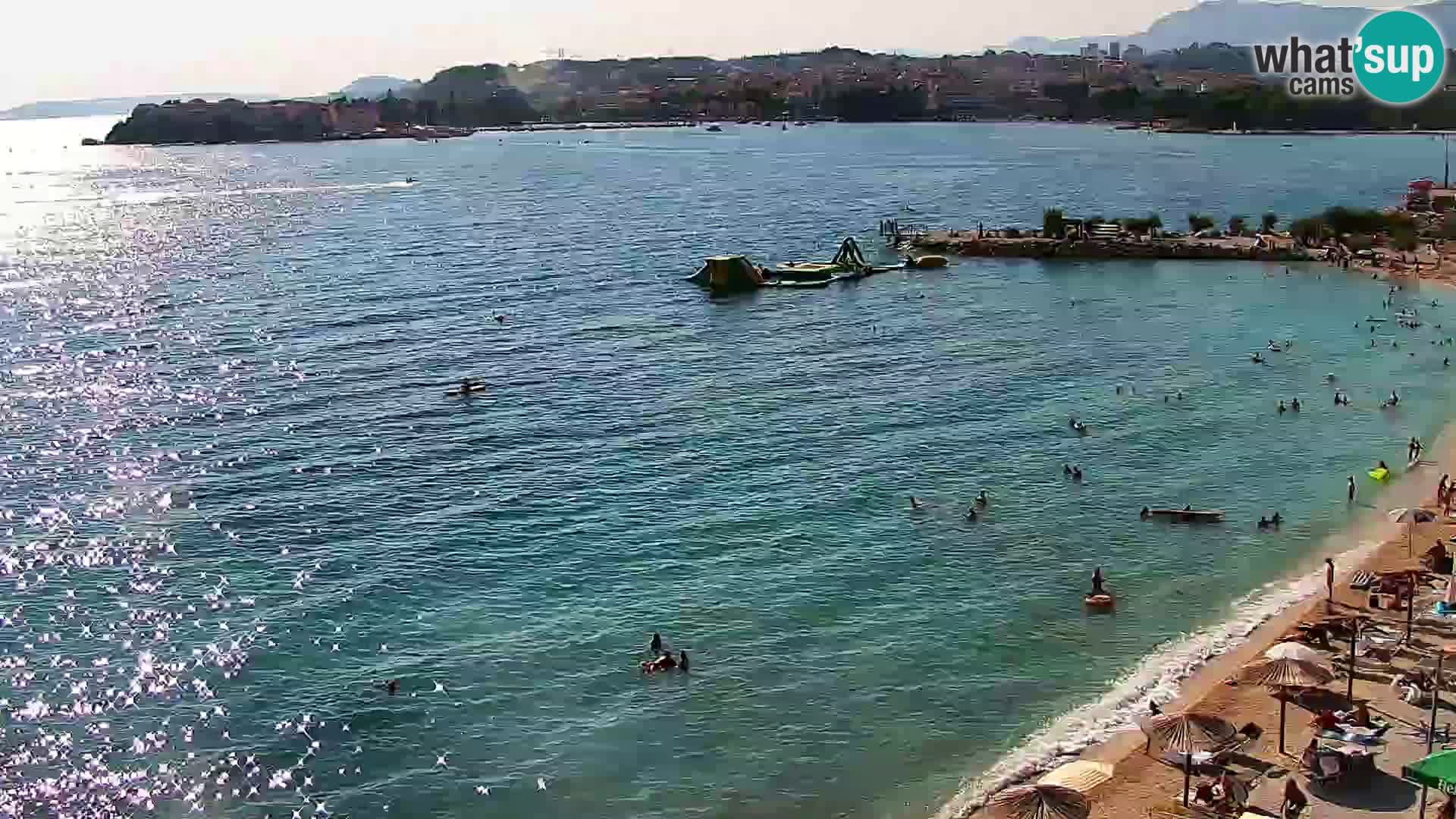 Web kamera Plaža Podstrana – Pogled uživo