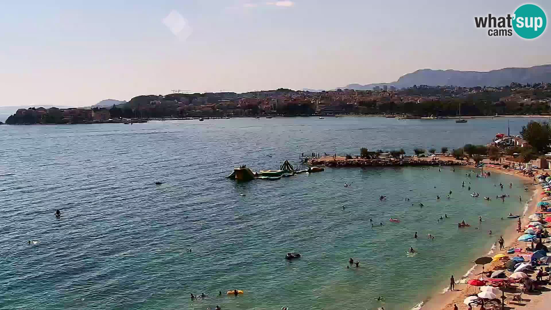 Webcam plage de Podstrana – Vue en direct depuis Hotel Split