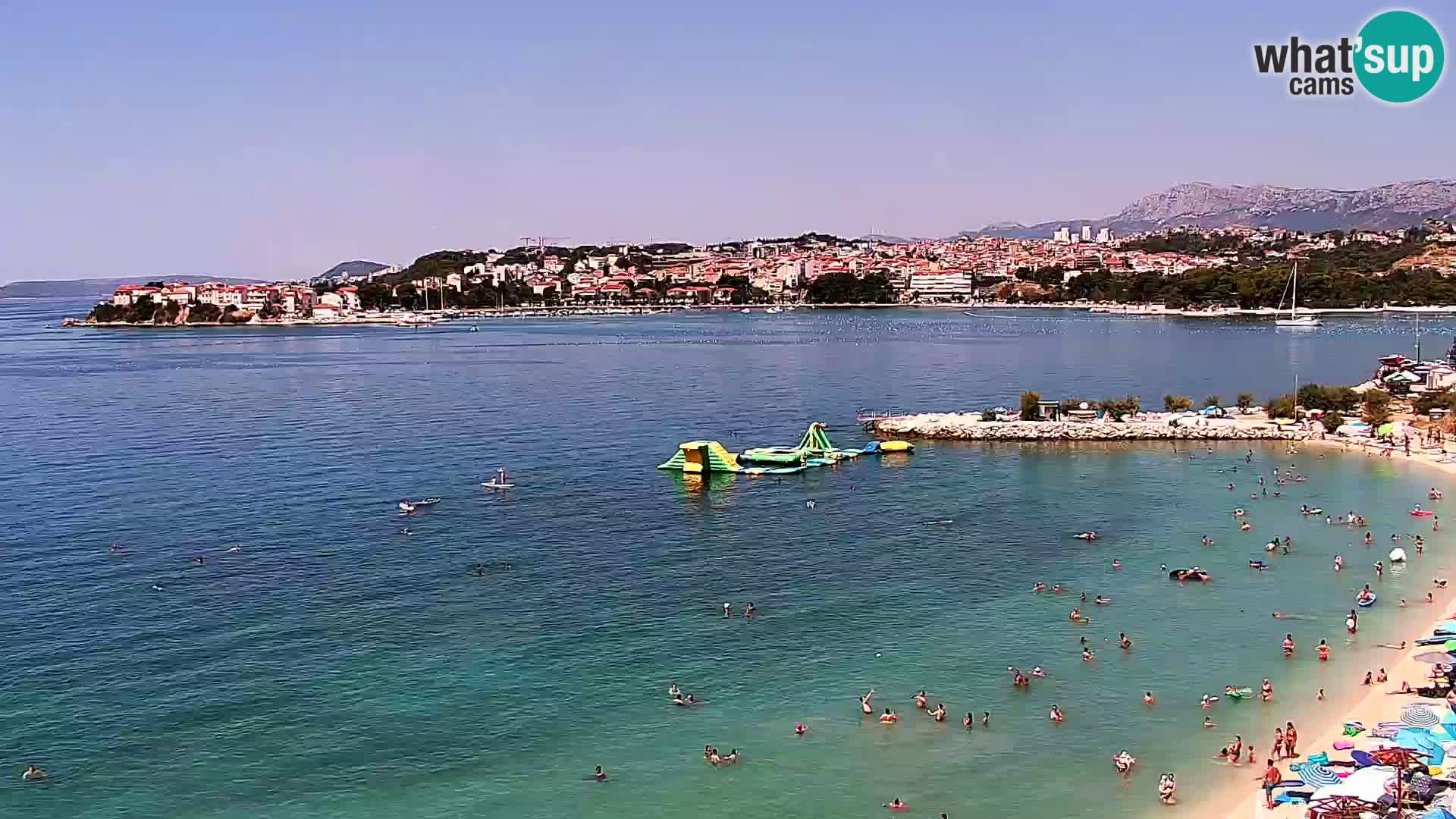 Podstrana Strand Webcam – Liveblick vom Hotel Split