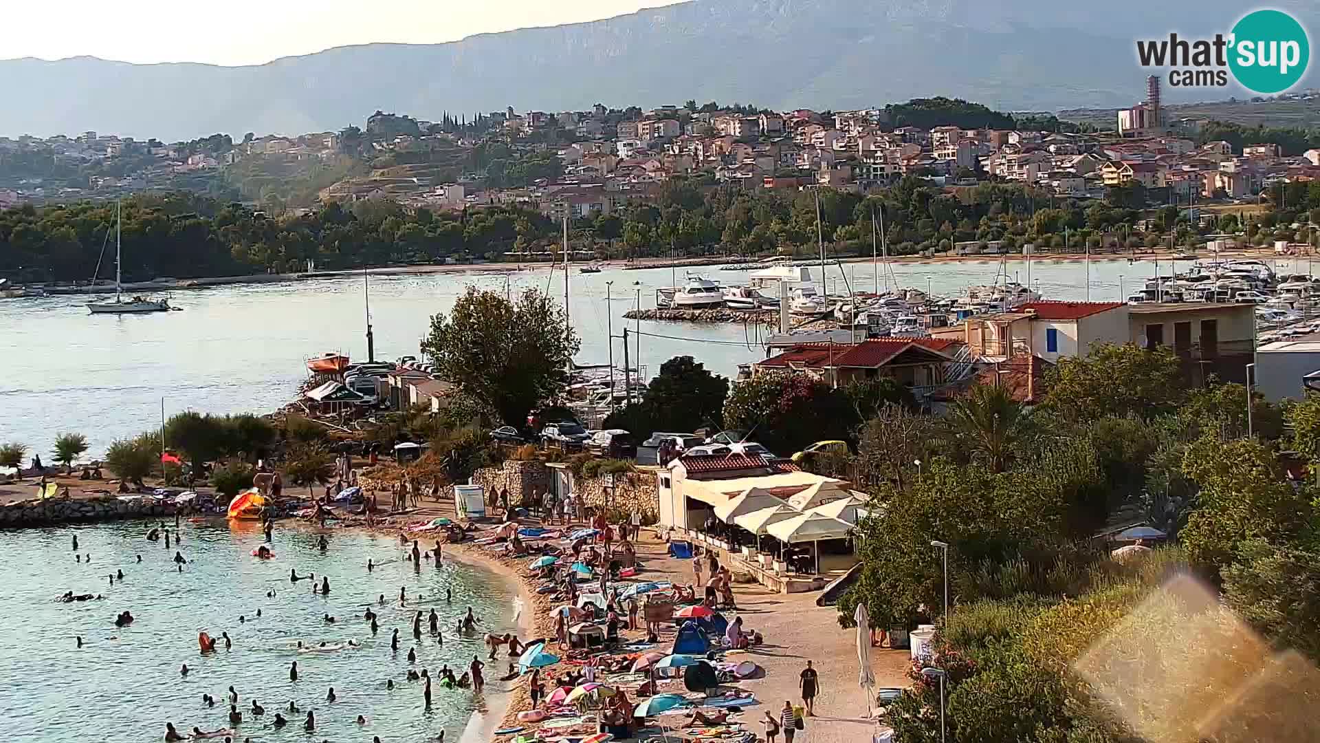 Podstrana Strand Webcam – Liveblick vom Hotel Split