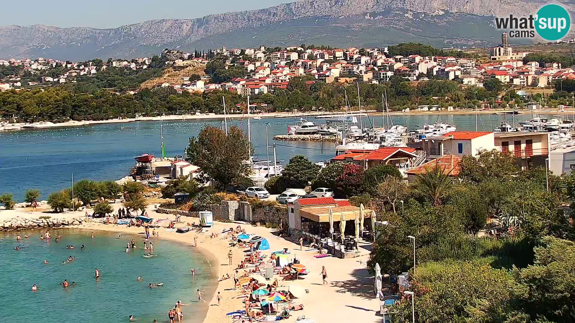 Podstrana Beach Webcam – Live View from Hotel Split