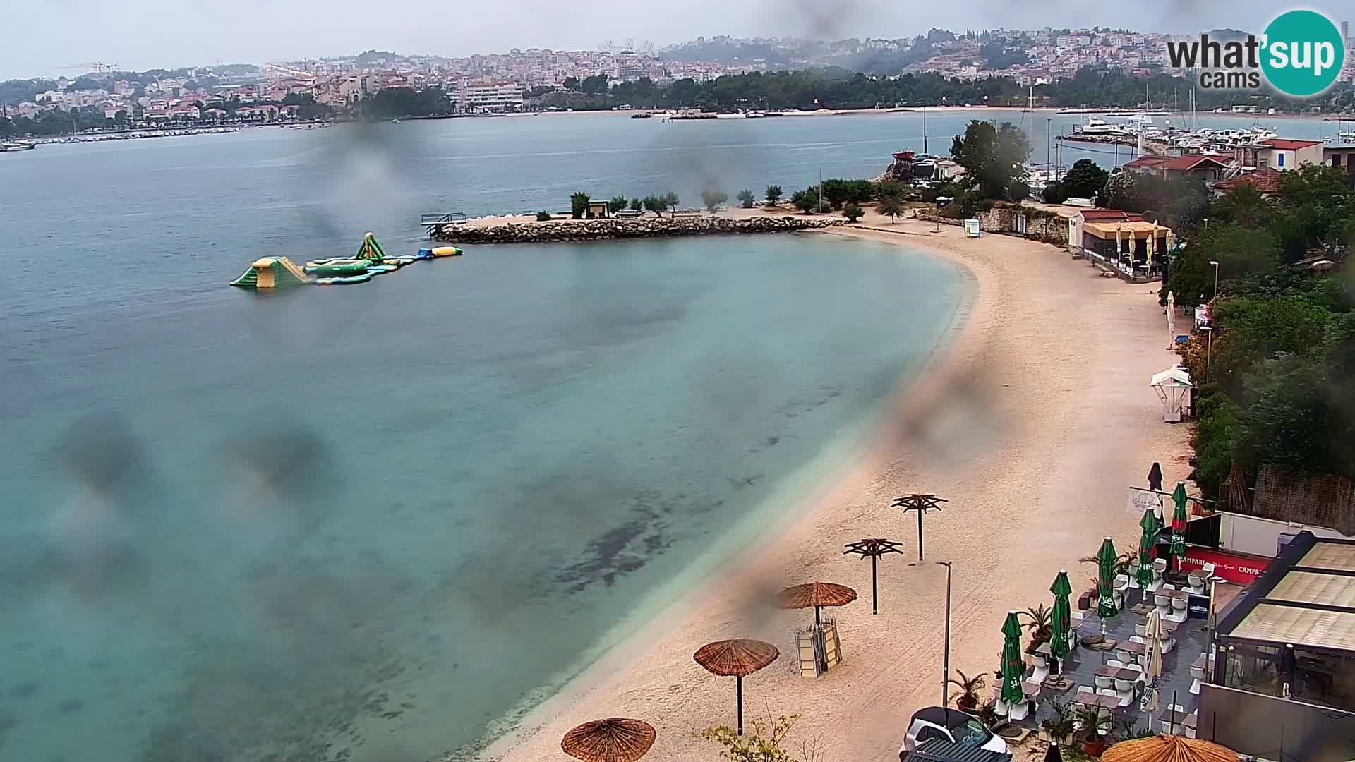 Webcam plage de Podstrana – Vue en direct depuis Hotel Split