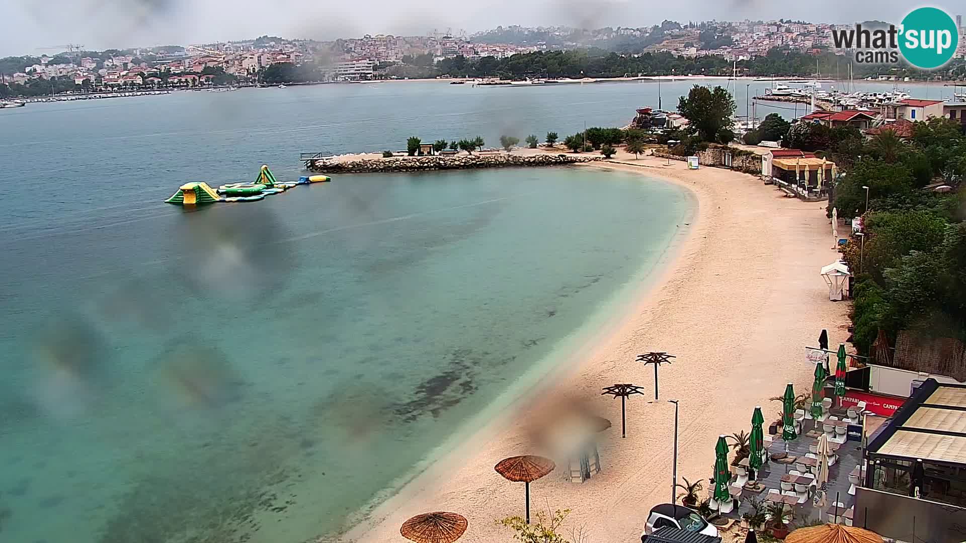 Webcam Playa de Podstrana – Vista en directo desde Hotel Split