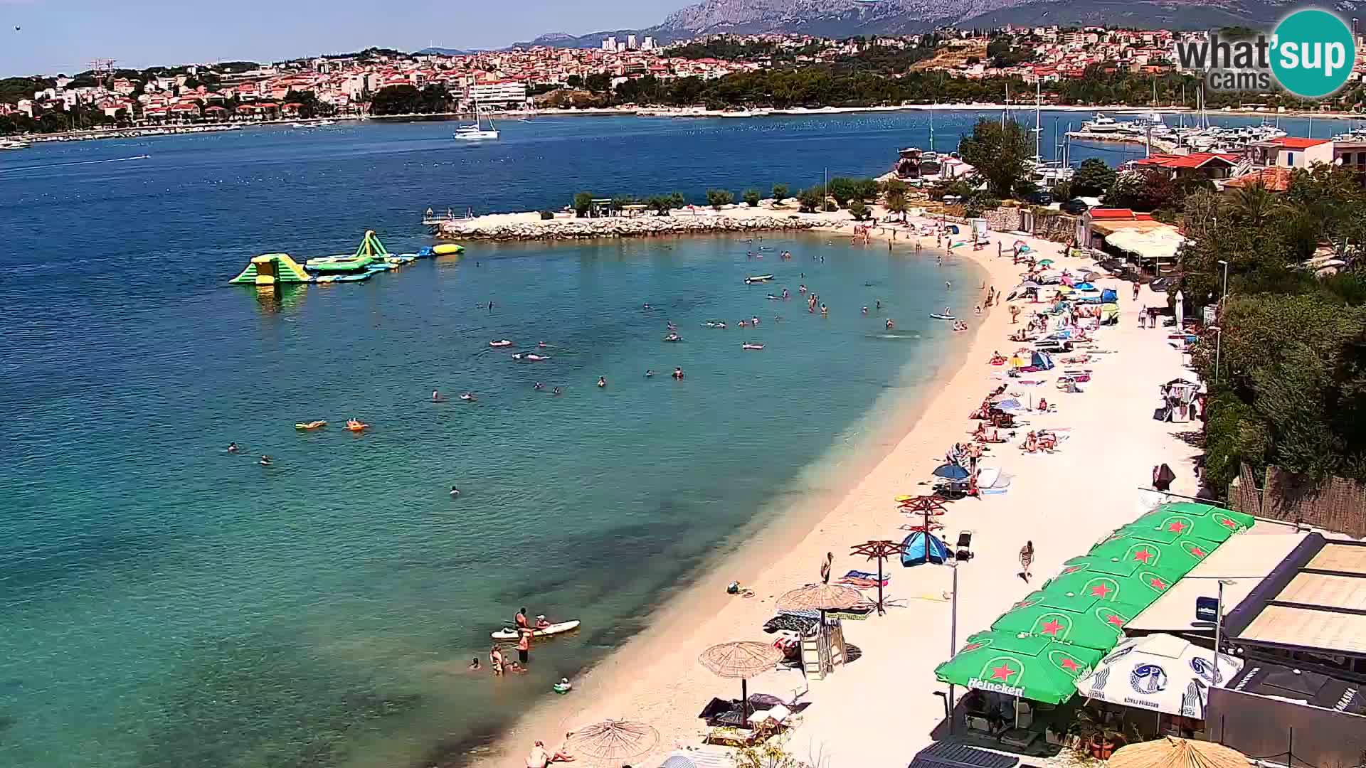 Podstrana Beach Webcam – Live View from Hotel Split