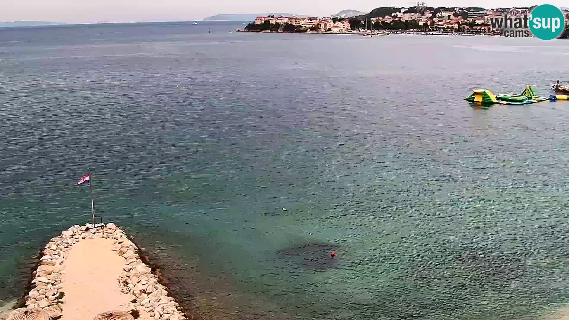 Webcam Playa de Podstrana – Vista en directo desde Hotel Split