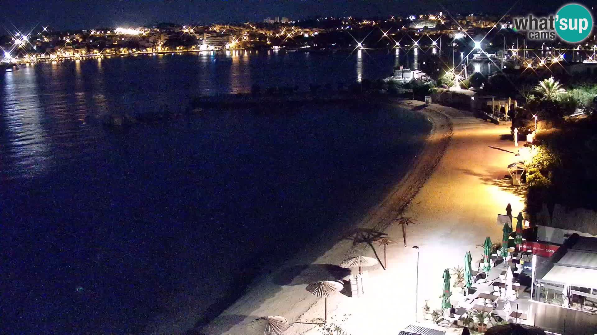 Web kamera Plaža Podstrana – Pogled uživo