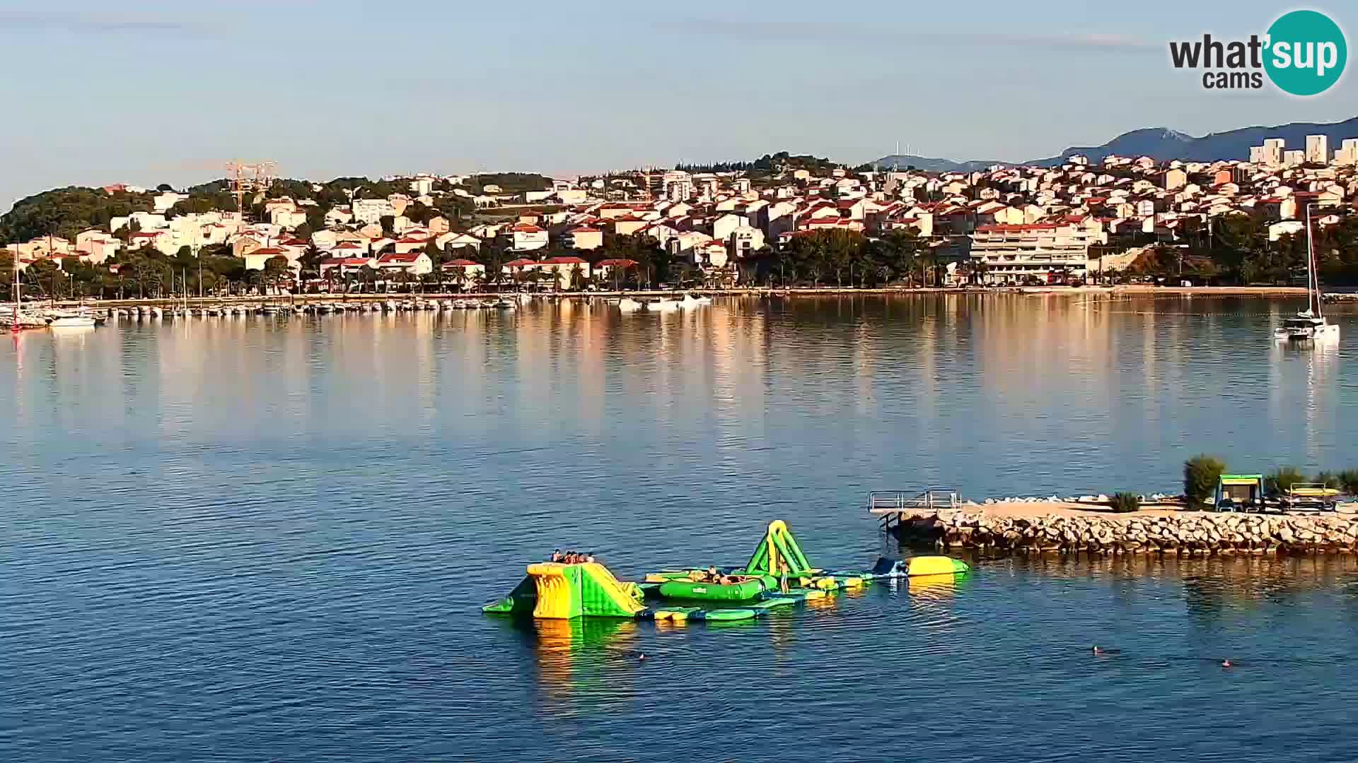 Web kamera Plaža Podstrana – Pogled uživo