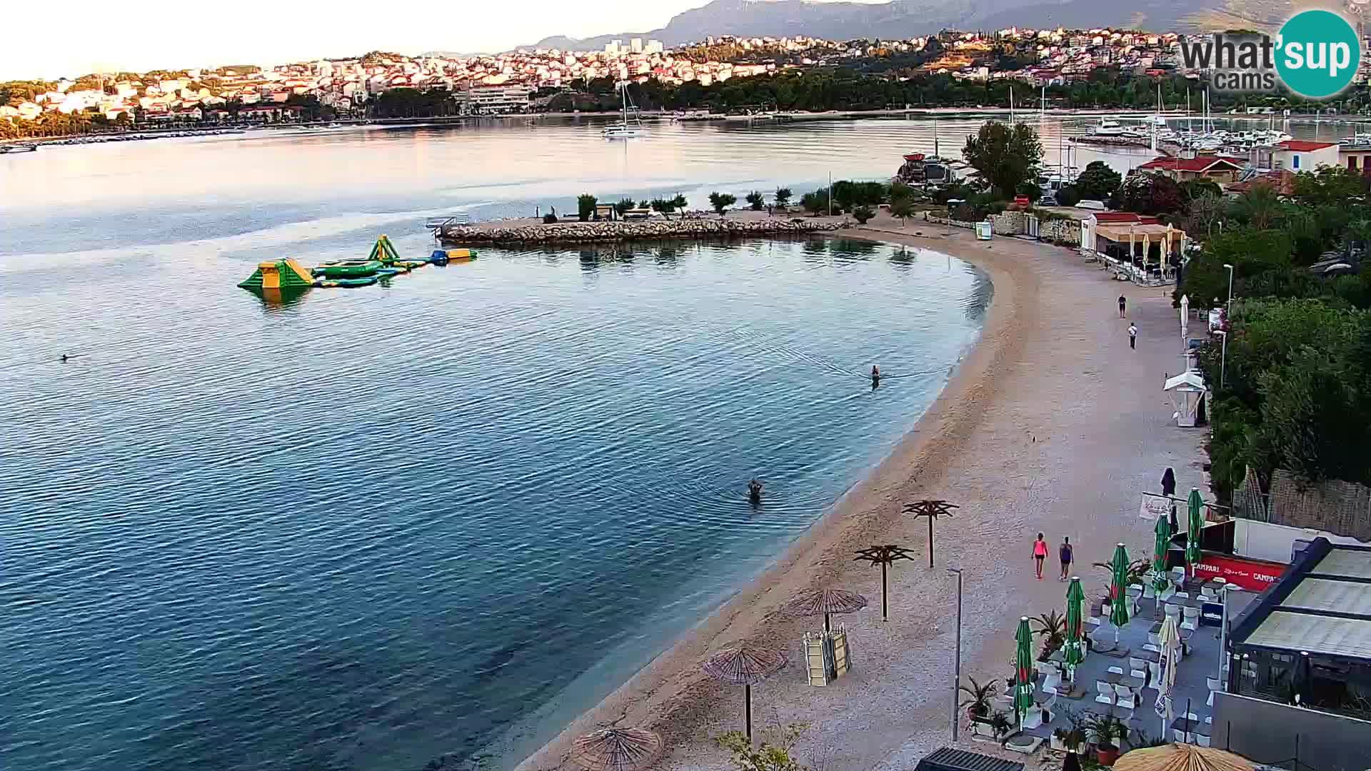 Webcam Playa de Podstrana – Vista en directo desde Hotel Split