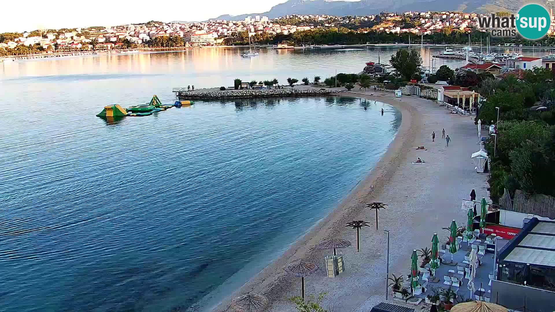 Webcam Playa de Podstrana – Vista en directo desde Hotel Split