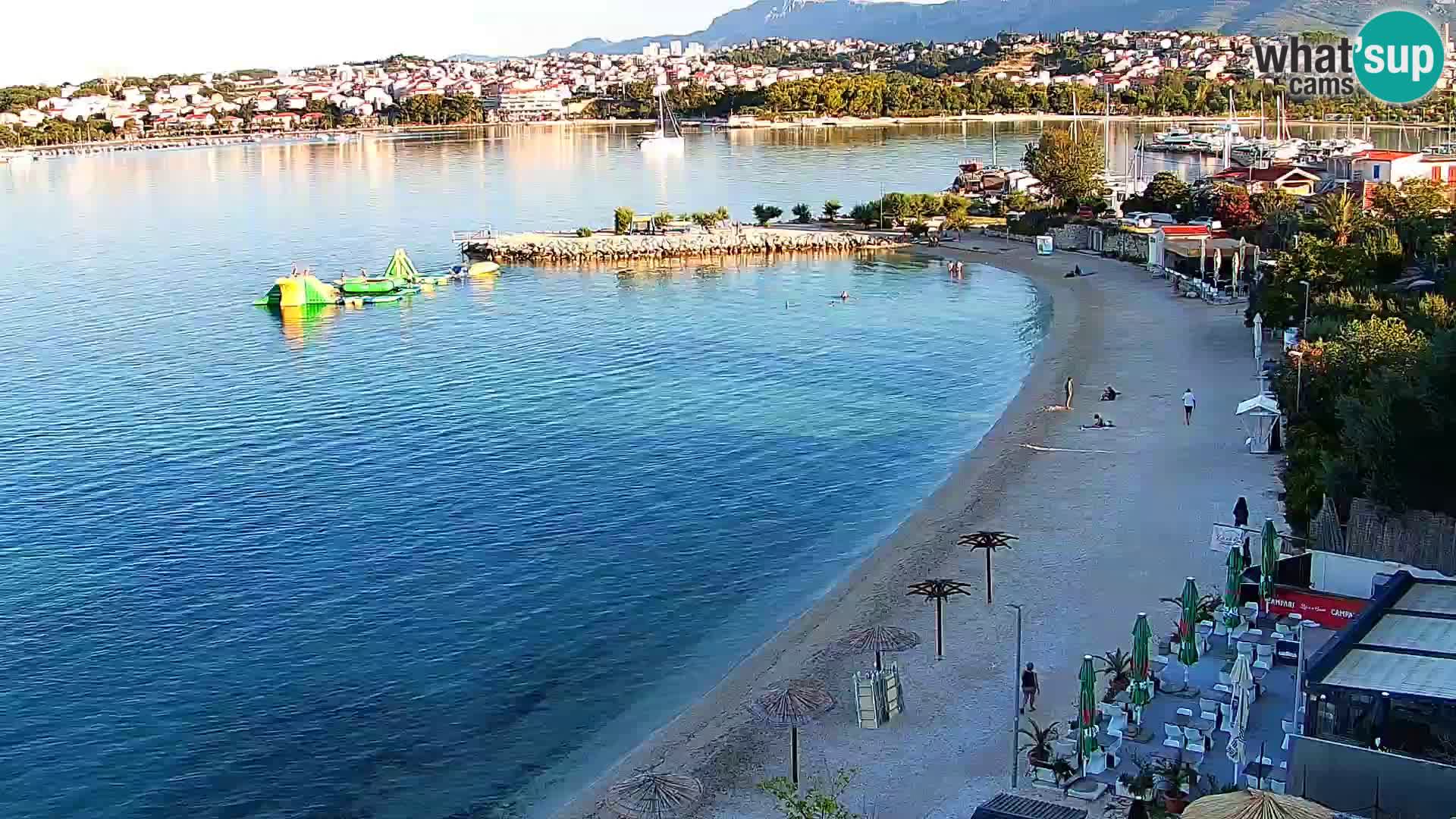 Podstrana Strand Webcam – Liveblick vom Hotel Split