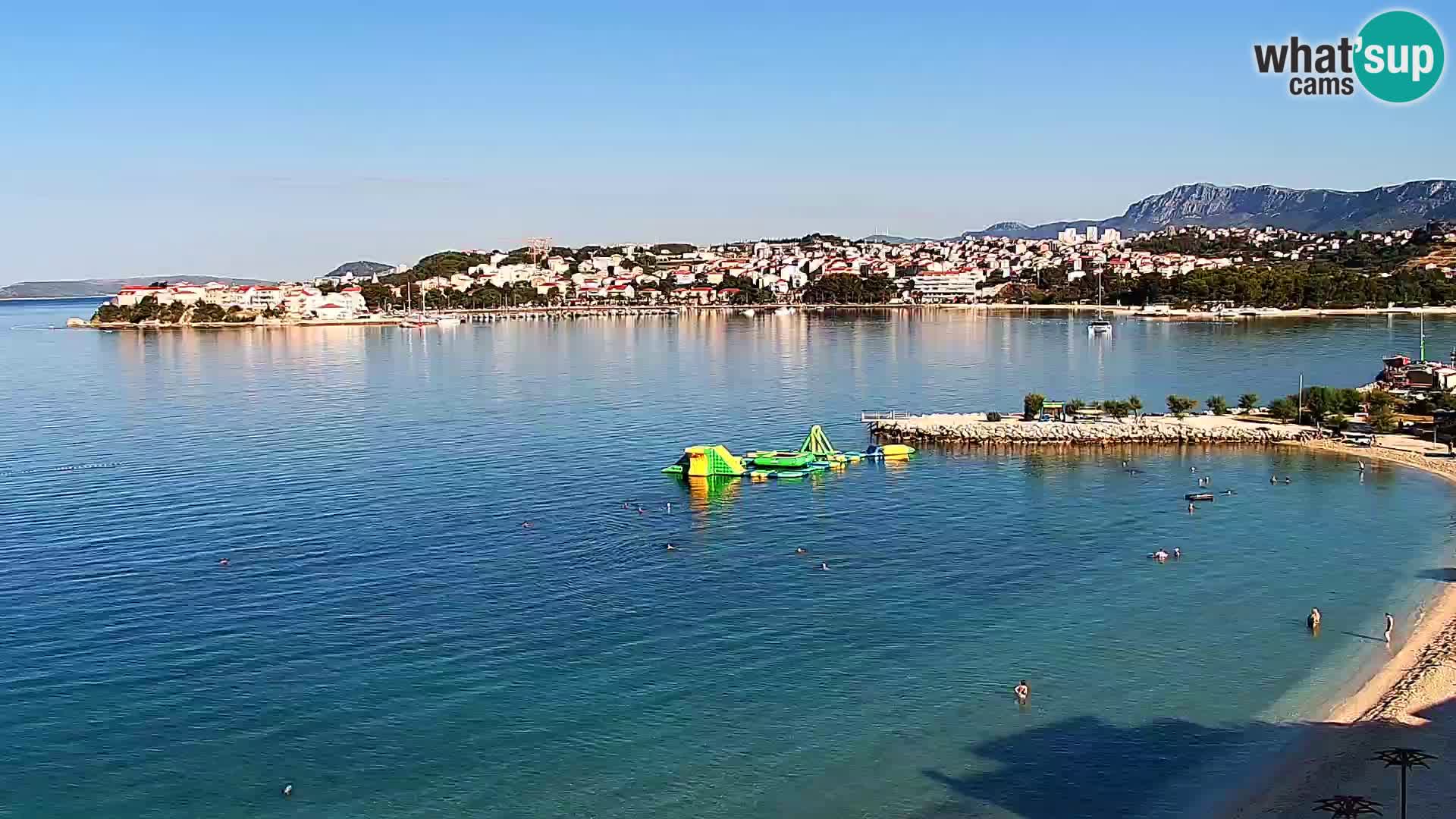 Webcam Playa de Podstrana – Vista en directo desde Hotel Split