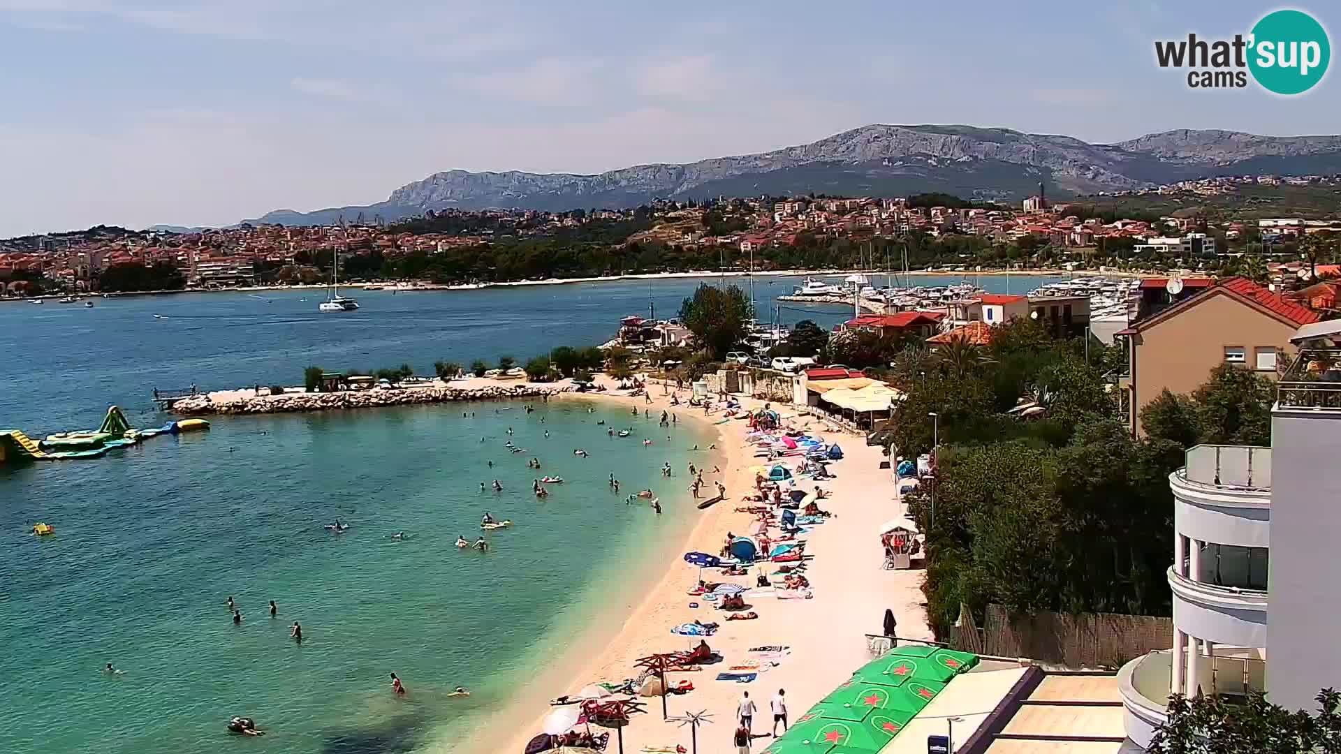 Webcam Spiaggia di Podstrana – Diretta dall’Hotel Split