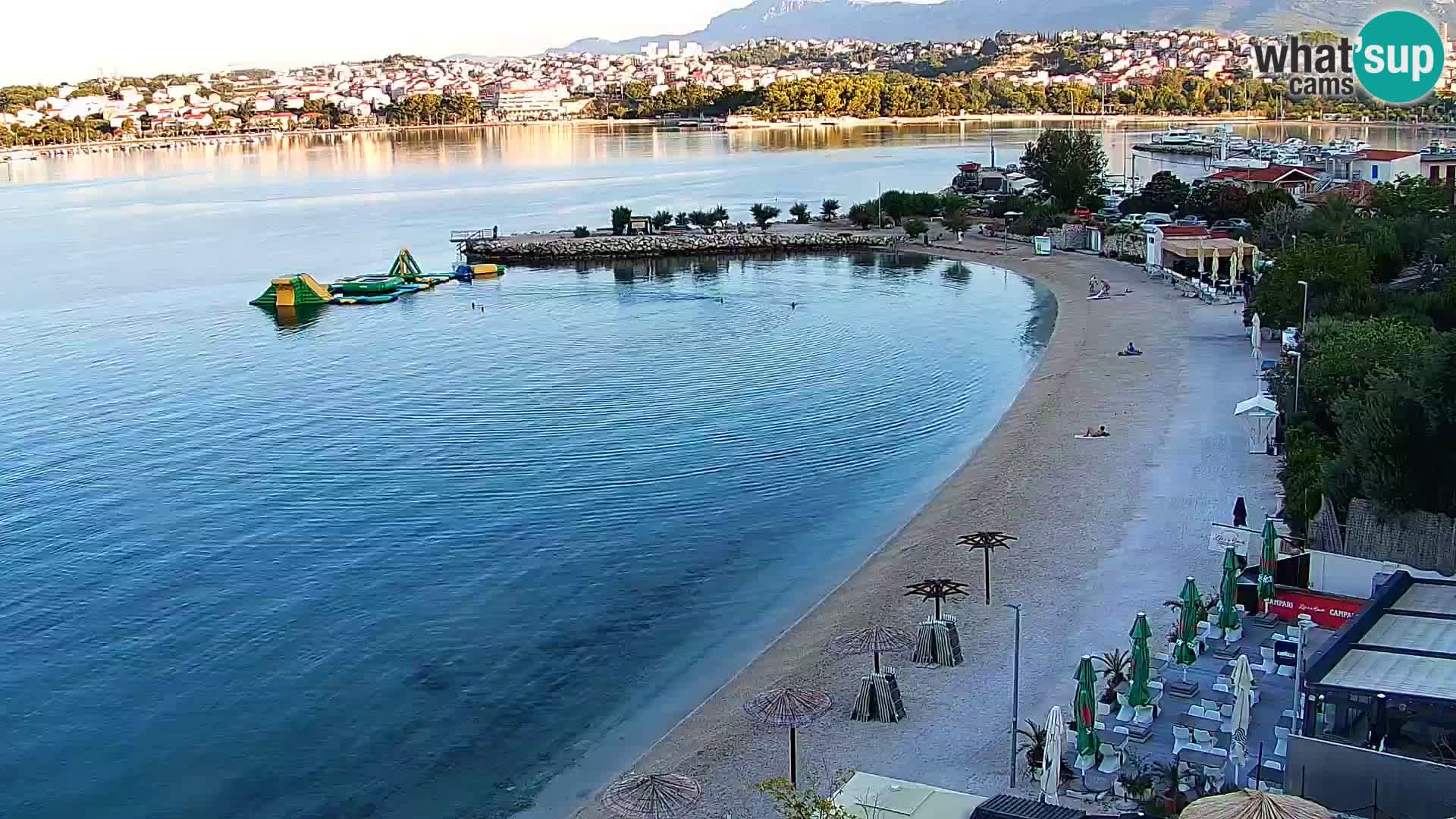 Webcam Playa de Podstrana – Vista en directo desde Hotel Split
